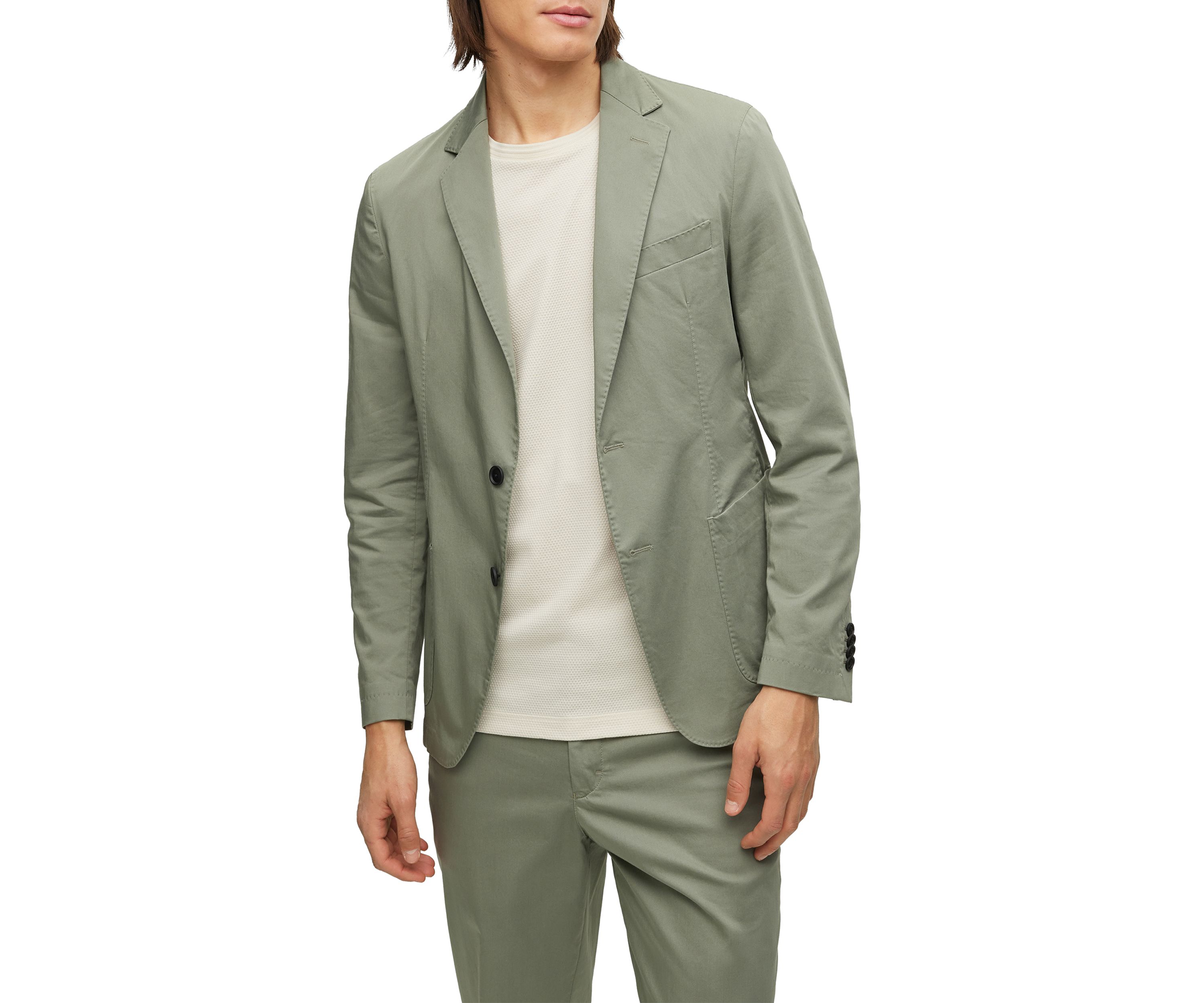 	  Mens Notched Sport Coat 