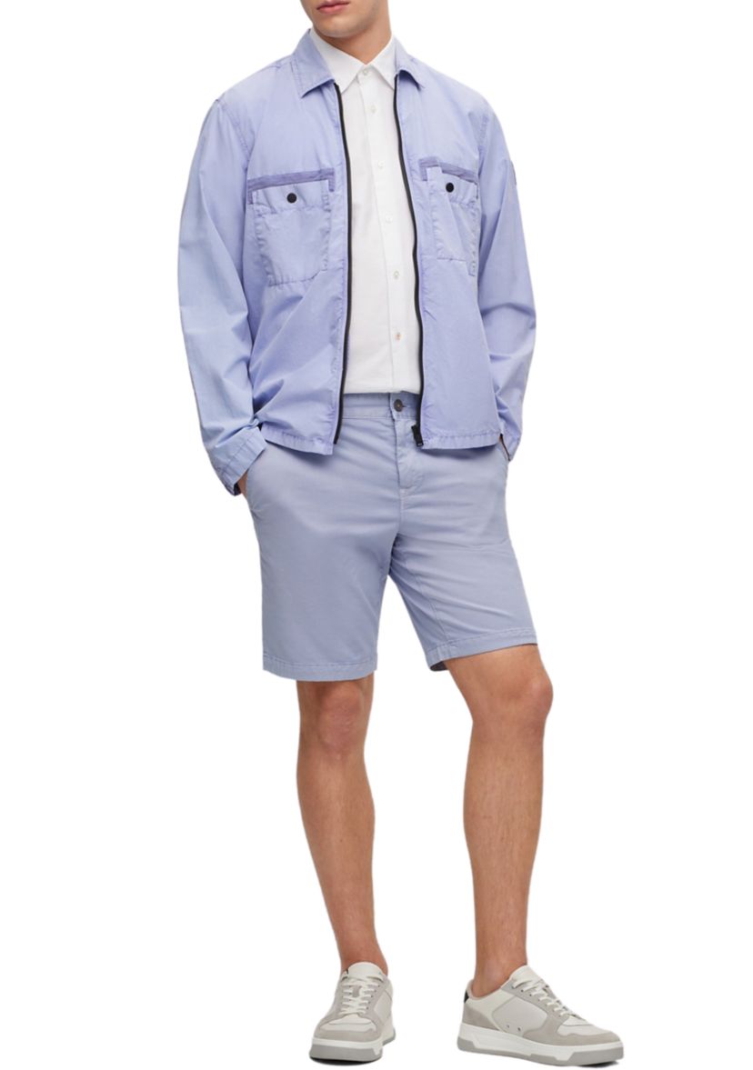 Mens Short Sleeve Solid Oxford Woven Shirt
