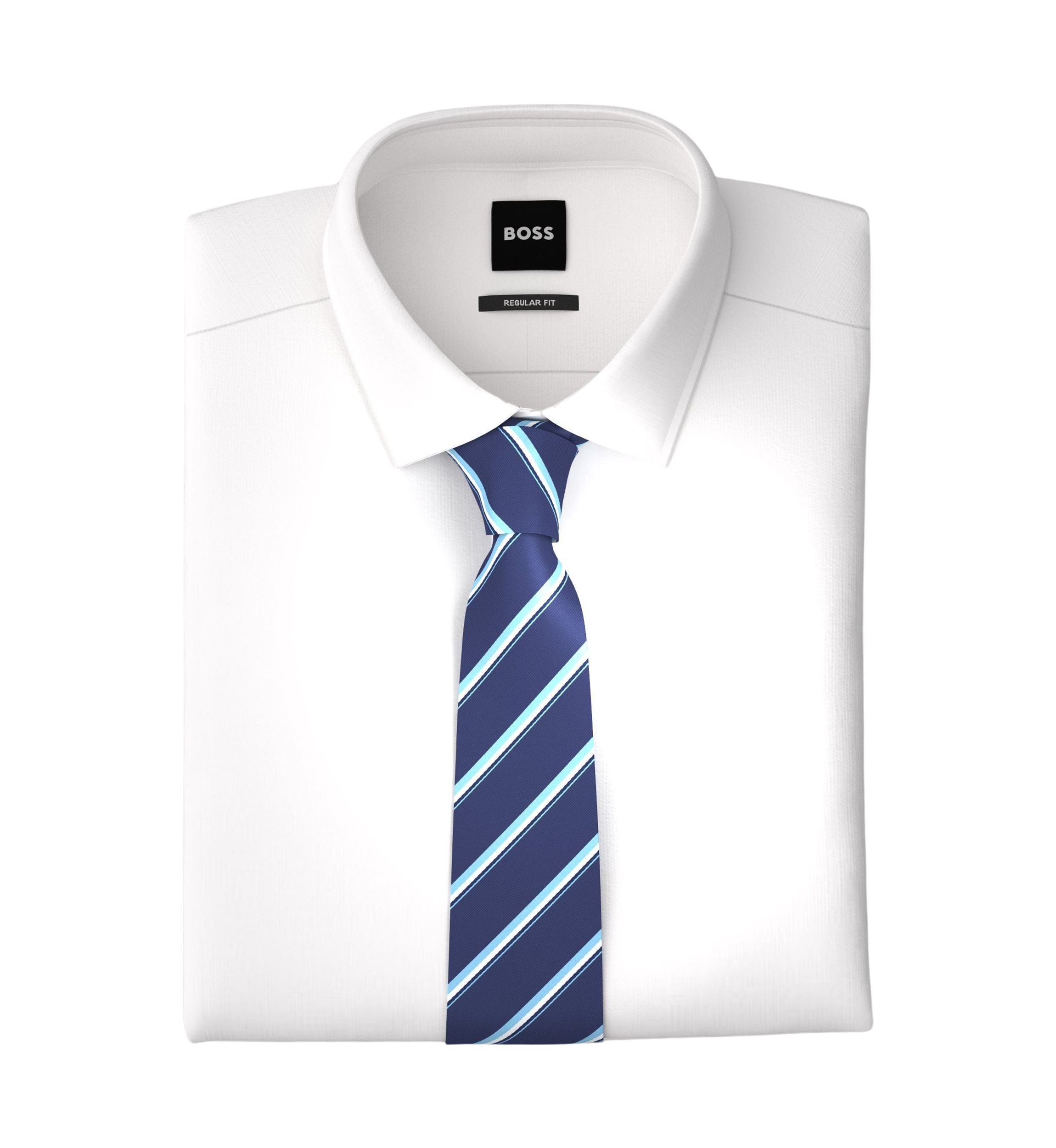Striped Silk Tie