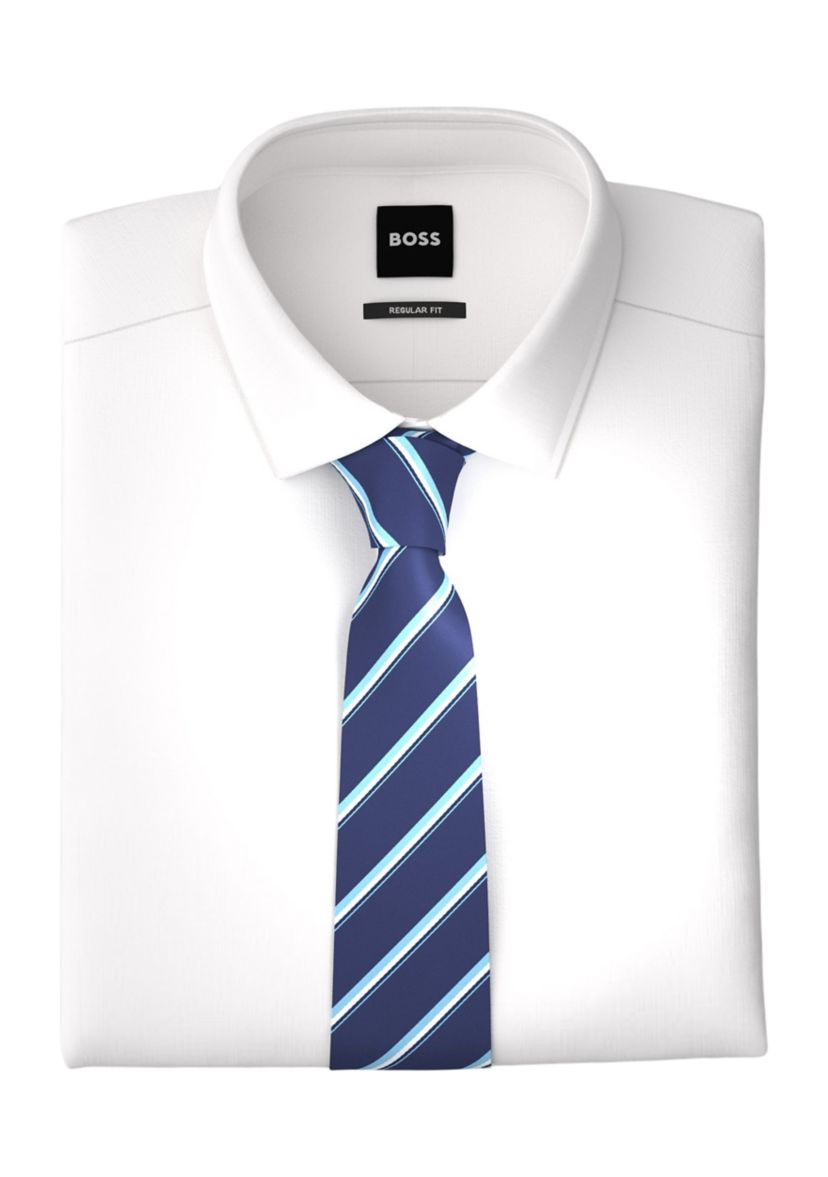 Striped Silk Tie