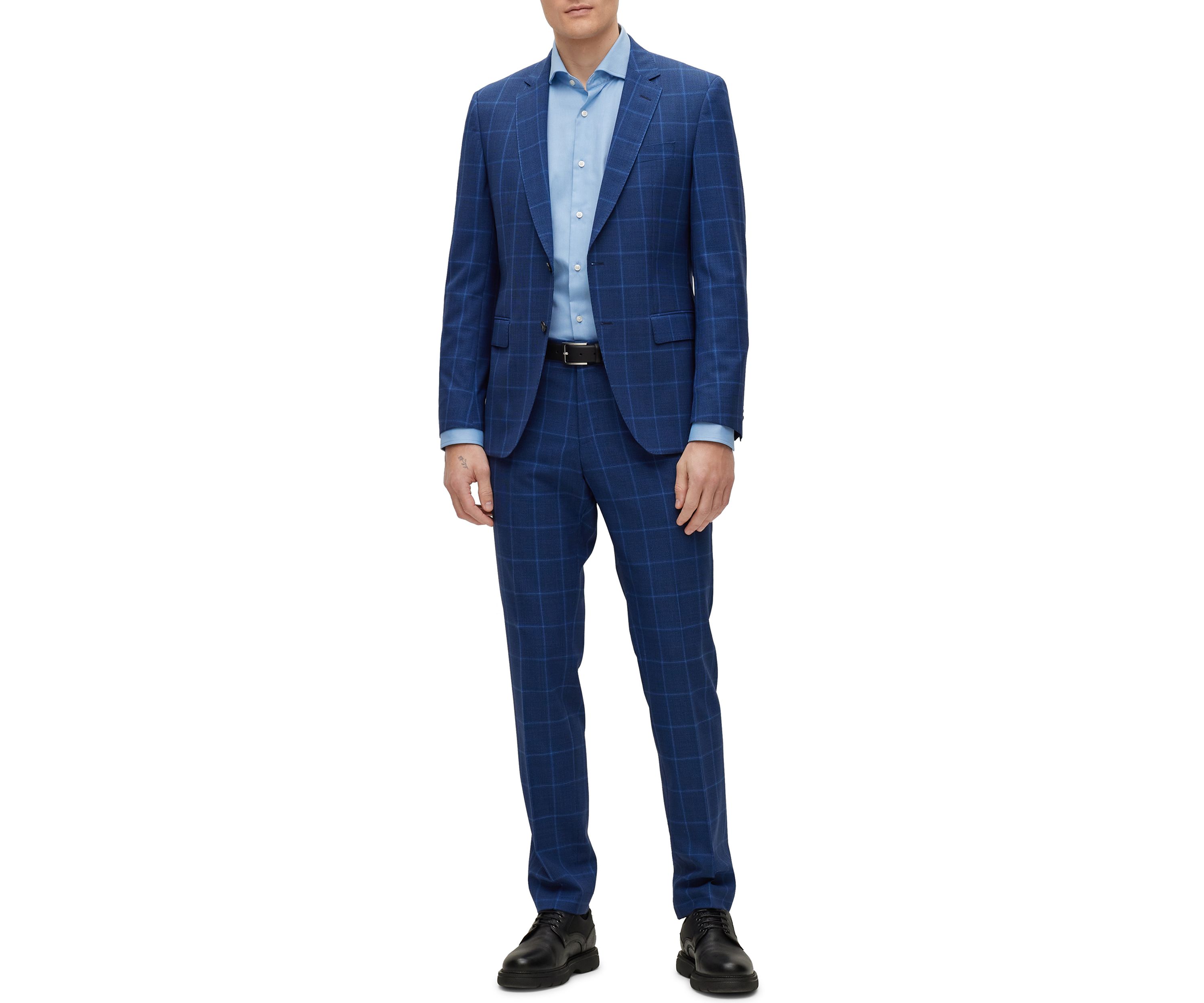   Mens 2-Piece Printed Suit 