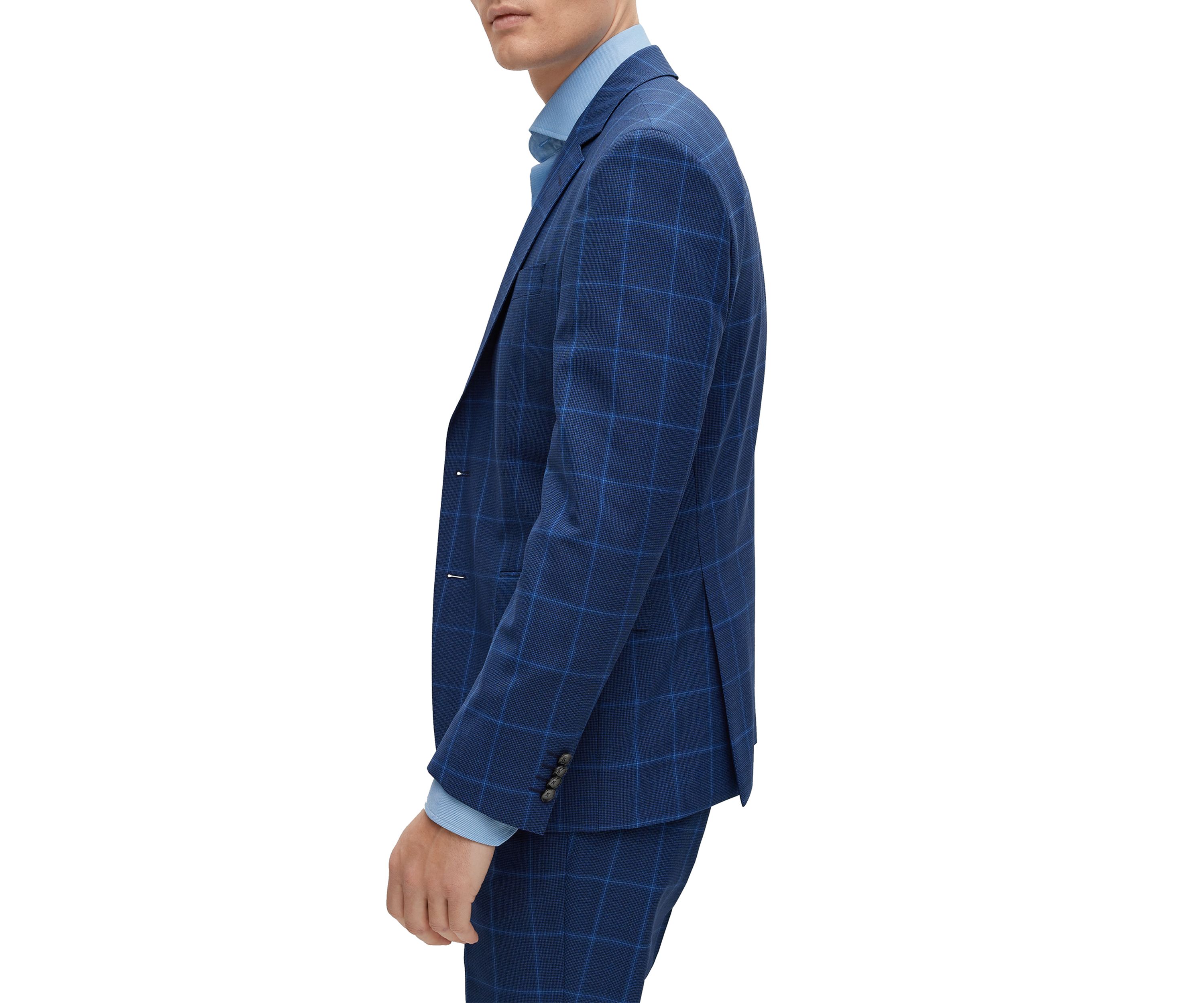  Mens 2-Piece Printed Suit 