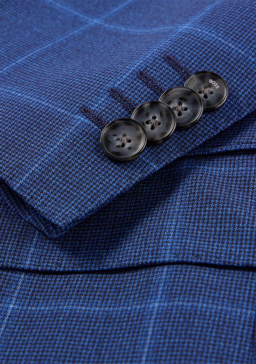   Mens 2-Piece Printed Suit 