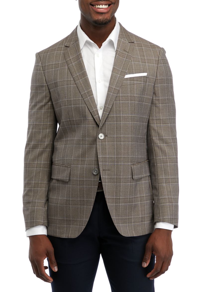 Mens Plaid Blazer