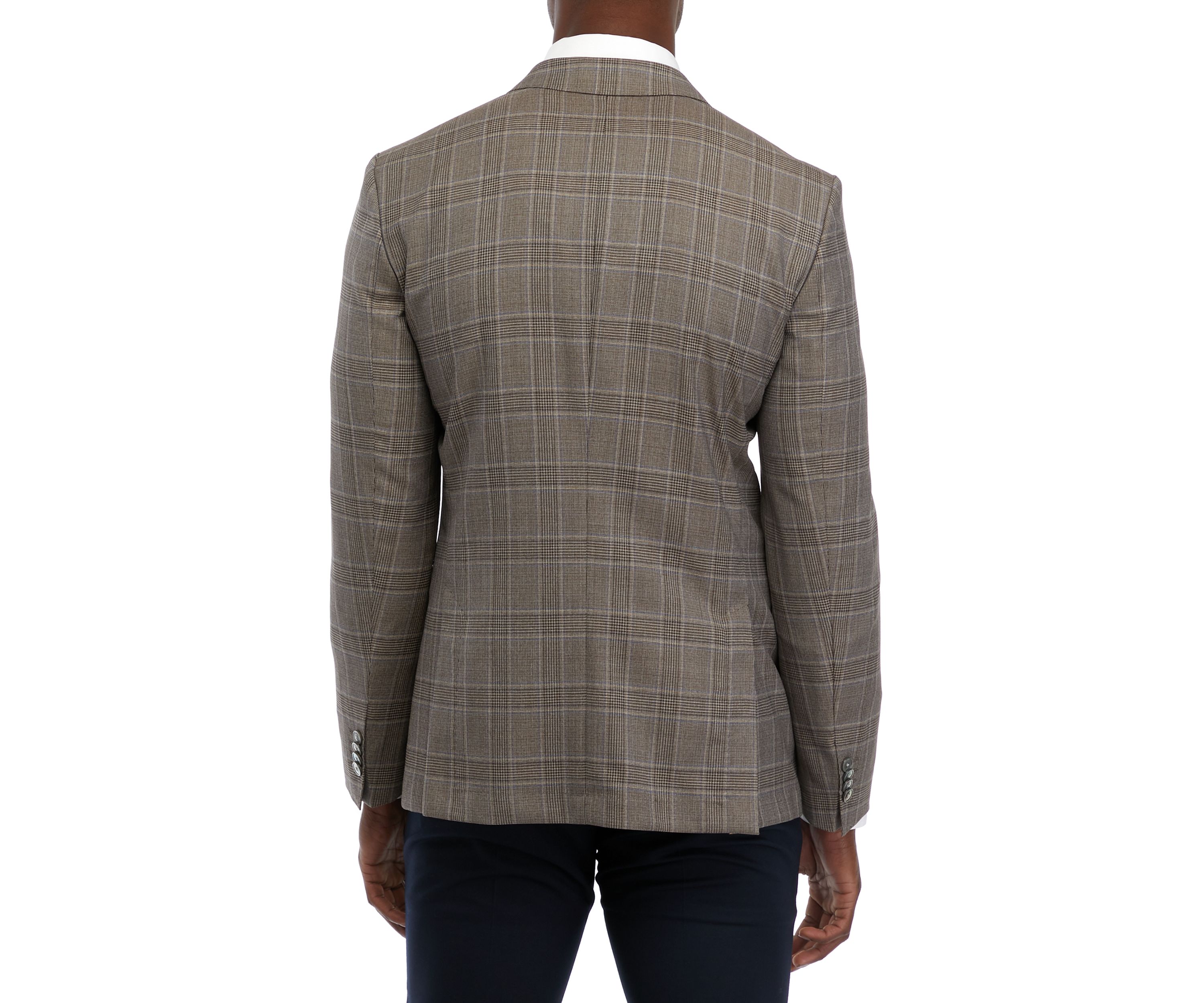Mens Plaid Blazer