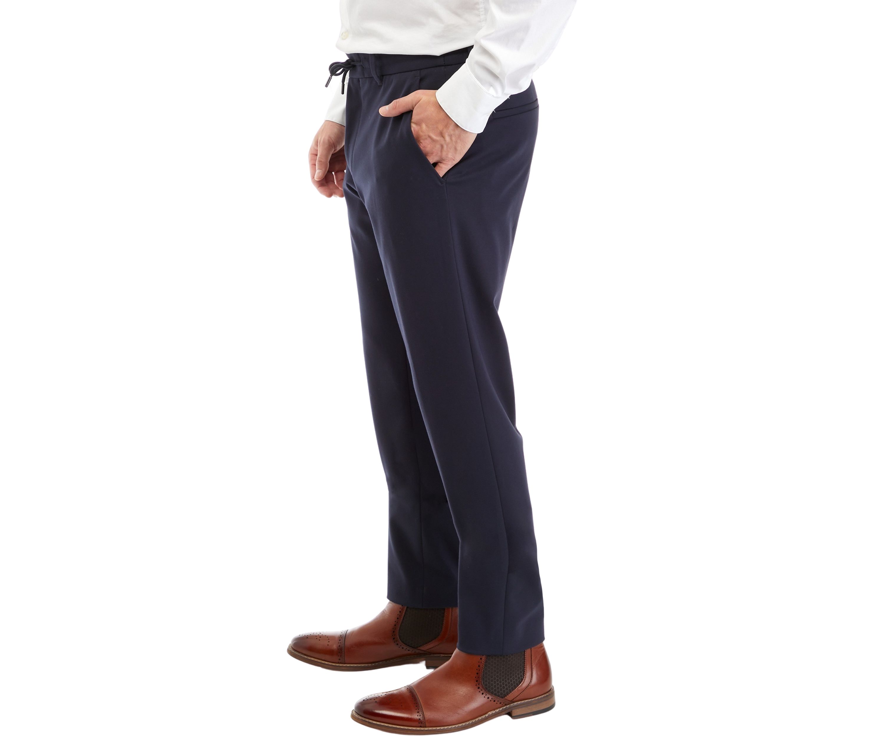 Mens Straight Separate Suit Pants