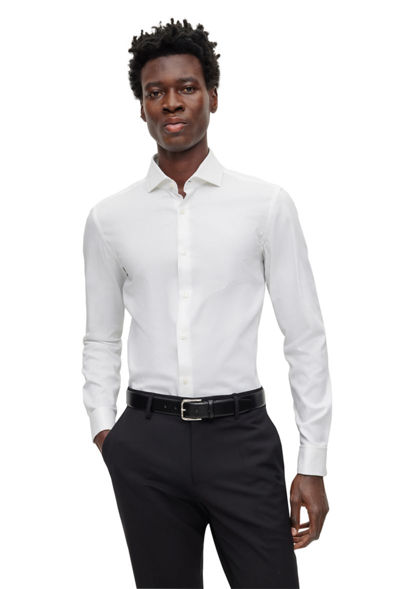 Mens Spread Collar Shirt