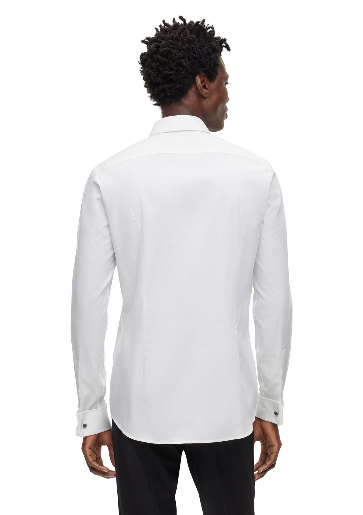 Mens Spread Collar Shirt