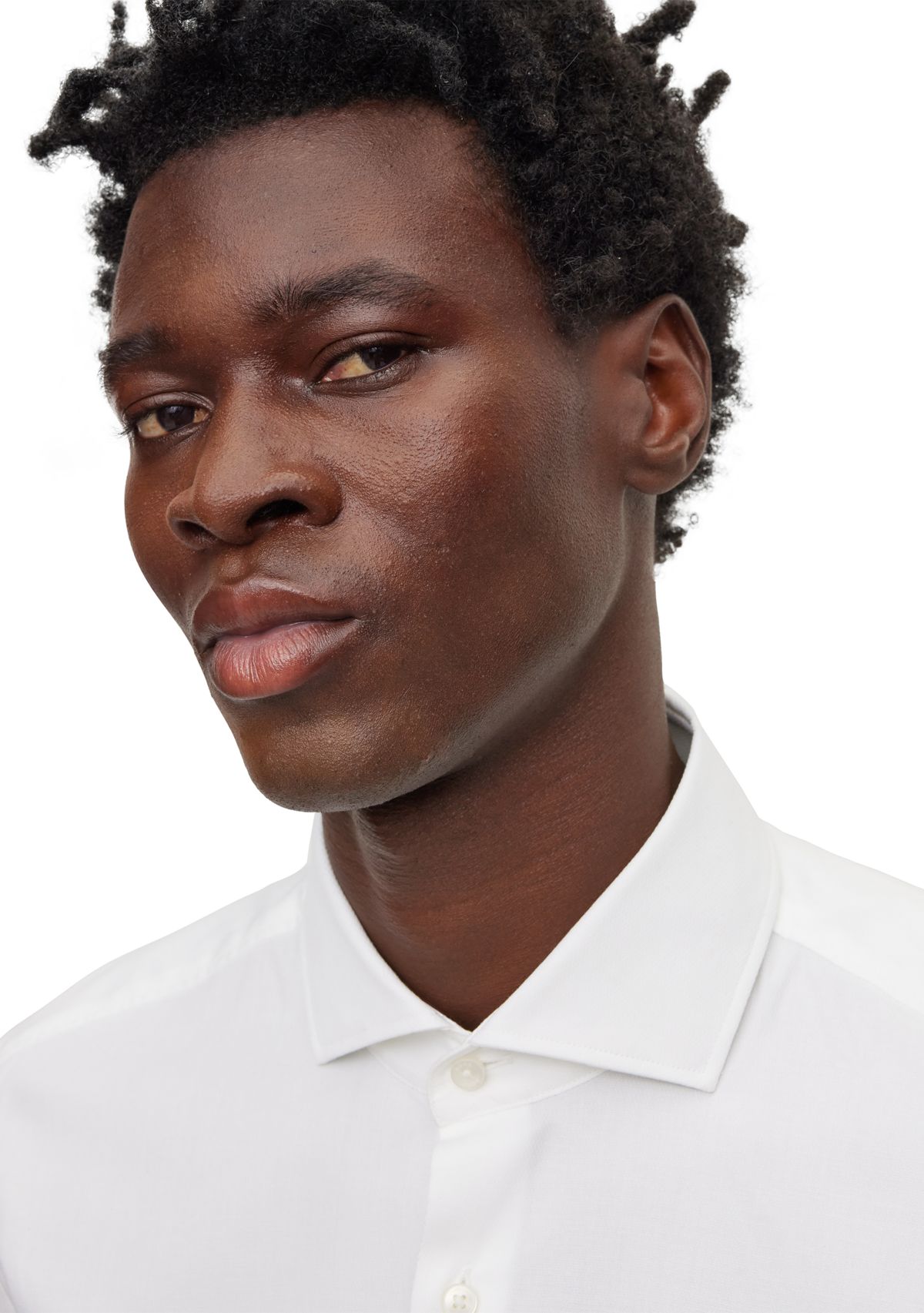Mens Spread Collar Shirt