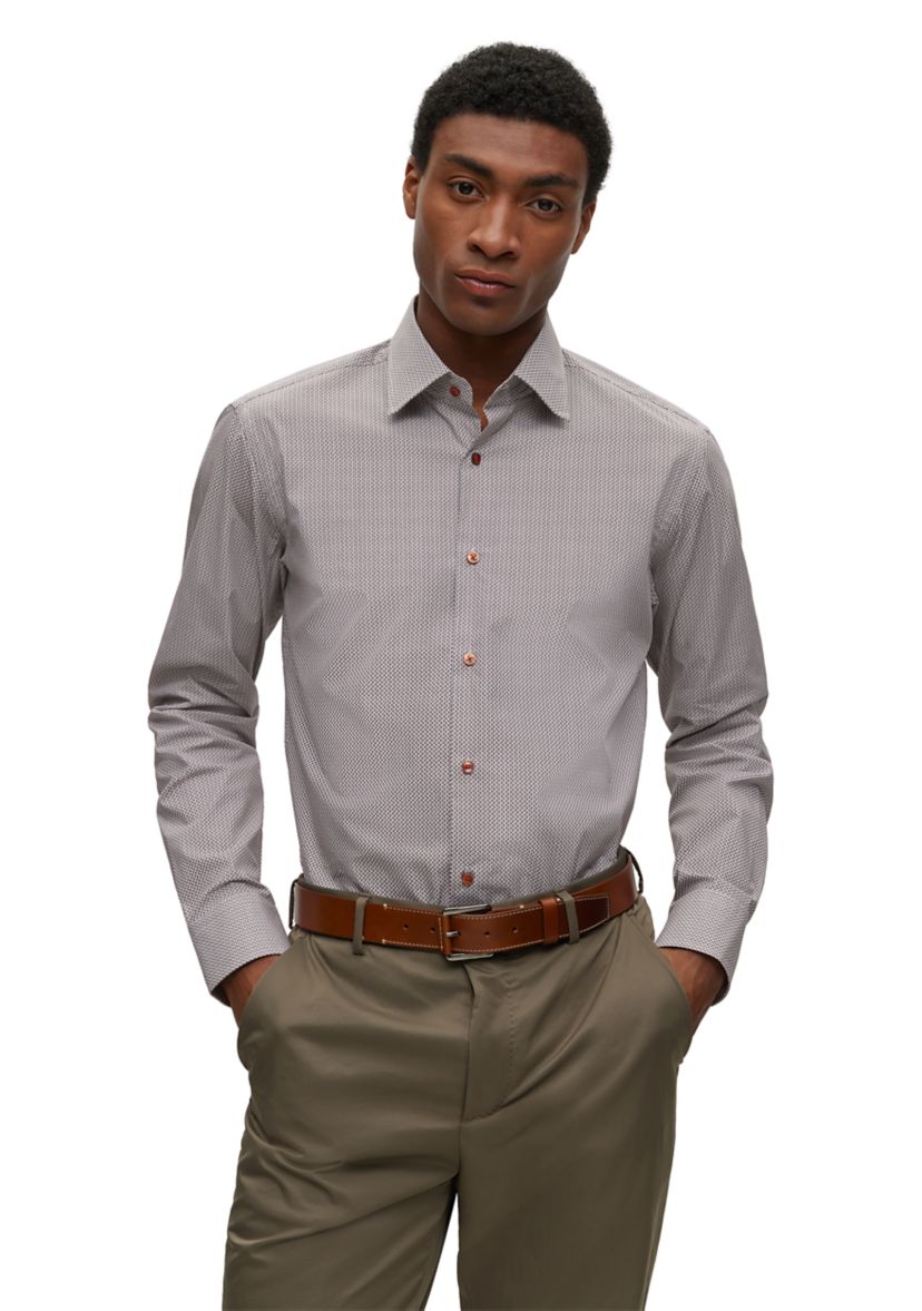 Mens Joe Kent Spread Collar Dress Shirt