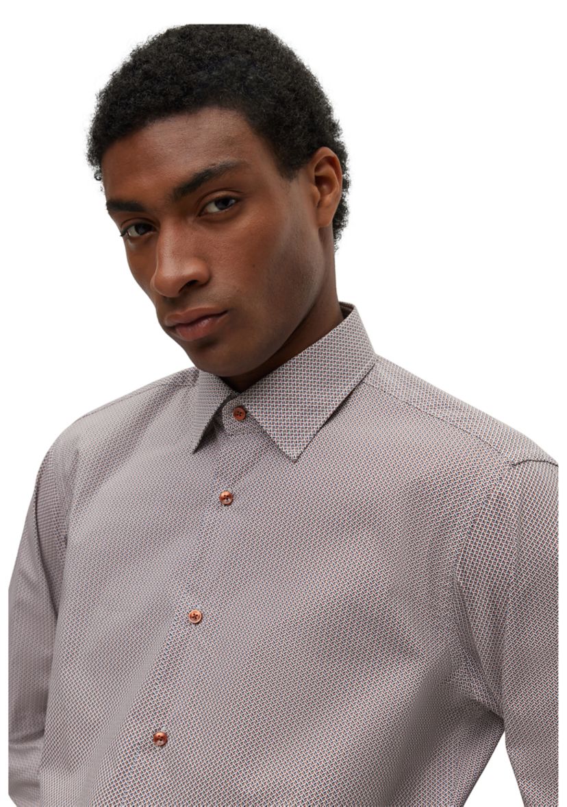 Mens Joe Kent Spread Collar Dress Shirt