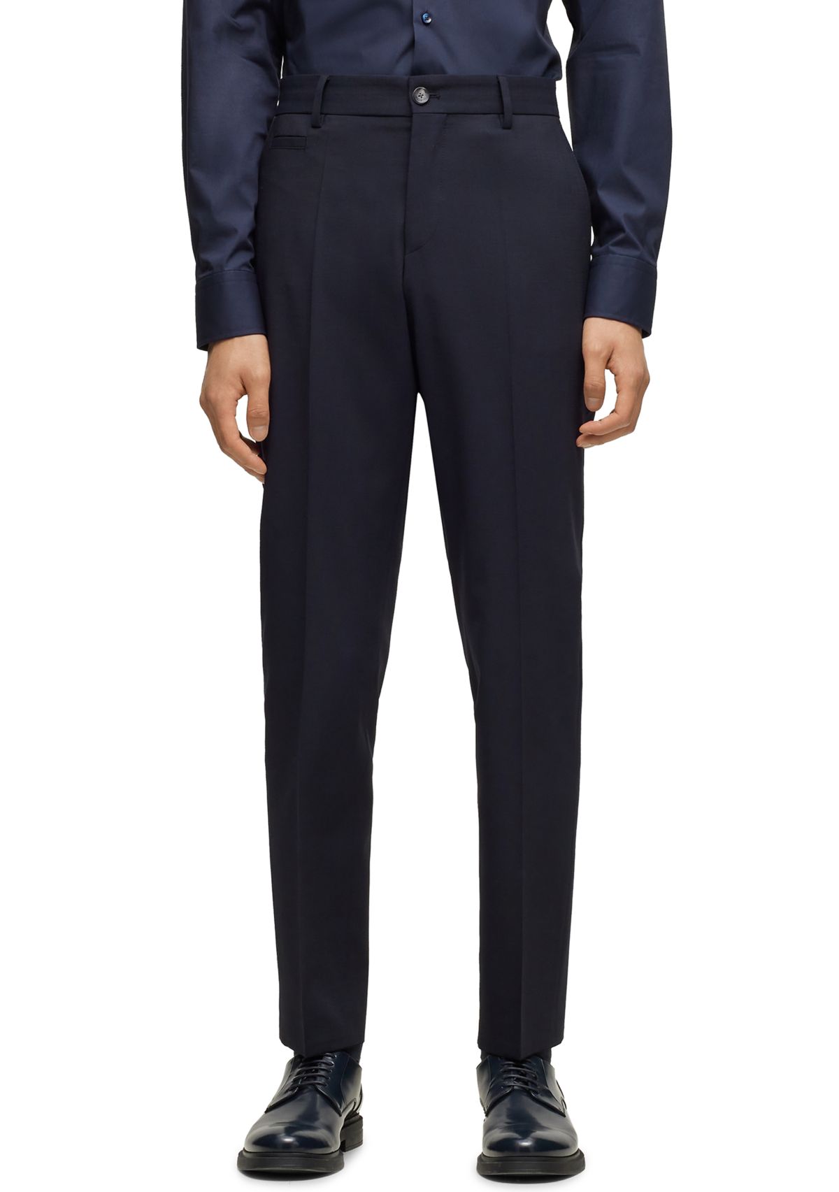 Mens Slim Fit Dress Pants