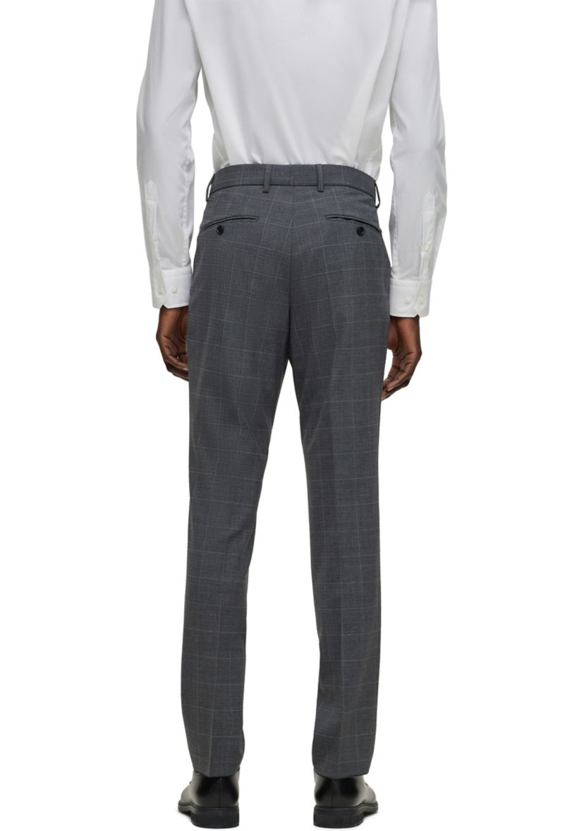 Mens Slim Fit Stretch Fabric Performance Suit