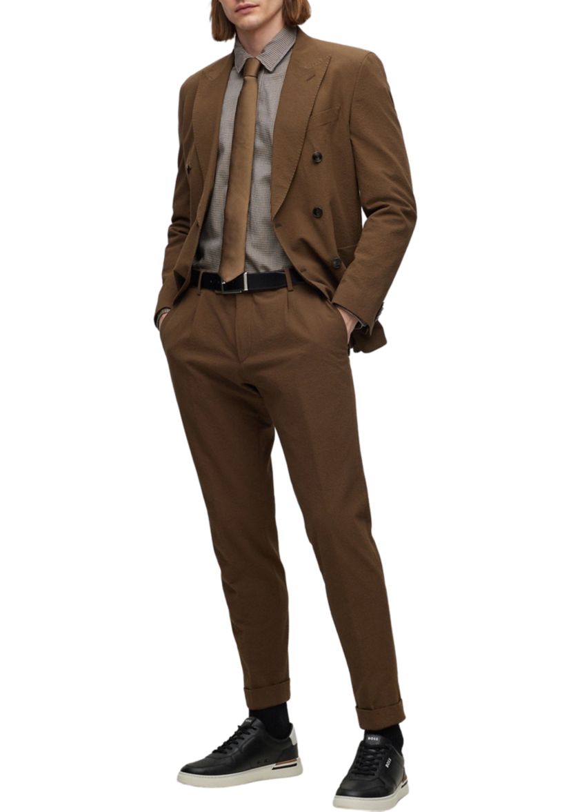 Mens Relaxed Fit Houndstooth Shirt