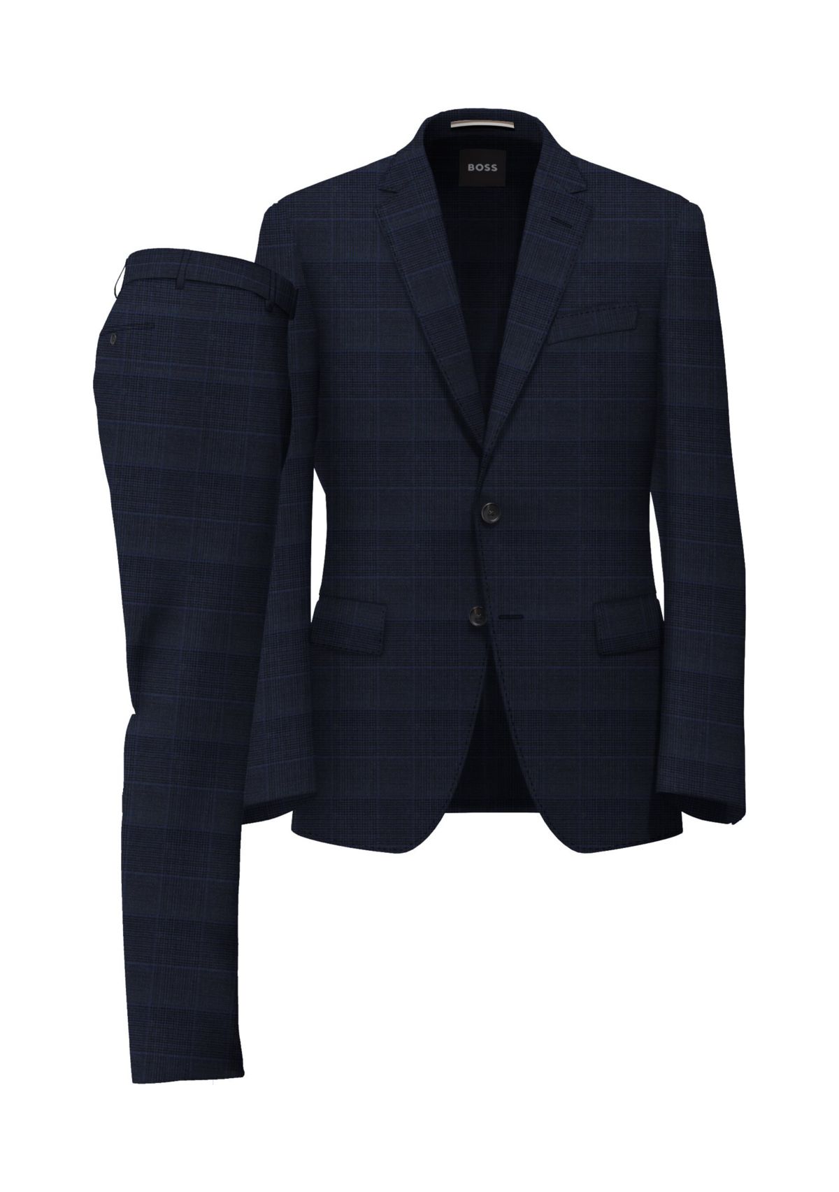 Mens Two Piece Suit Set