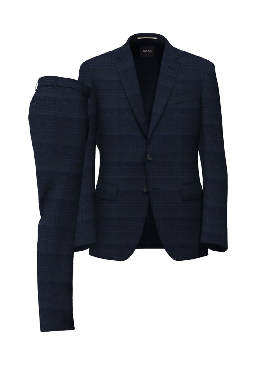 Mens Two Piece Suit Set