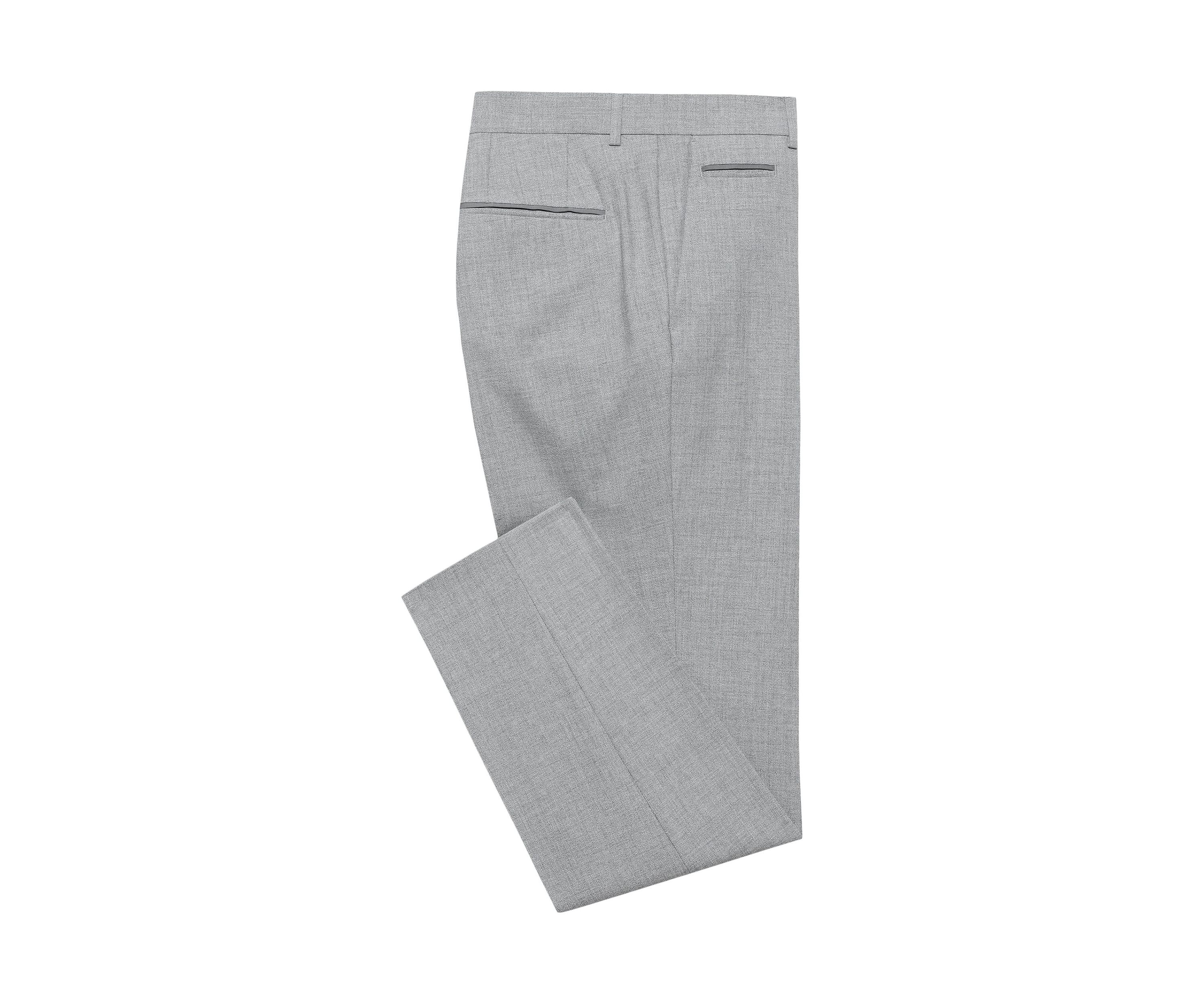 Mens Genius Slim Fit Flat Front Pants