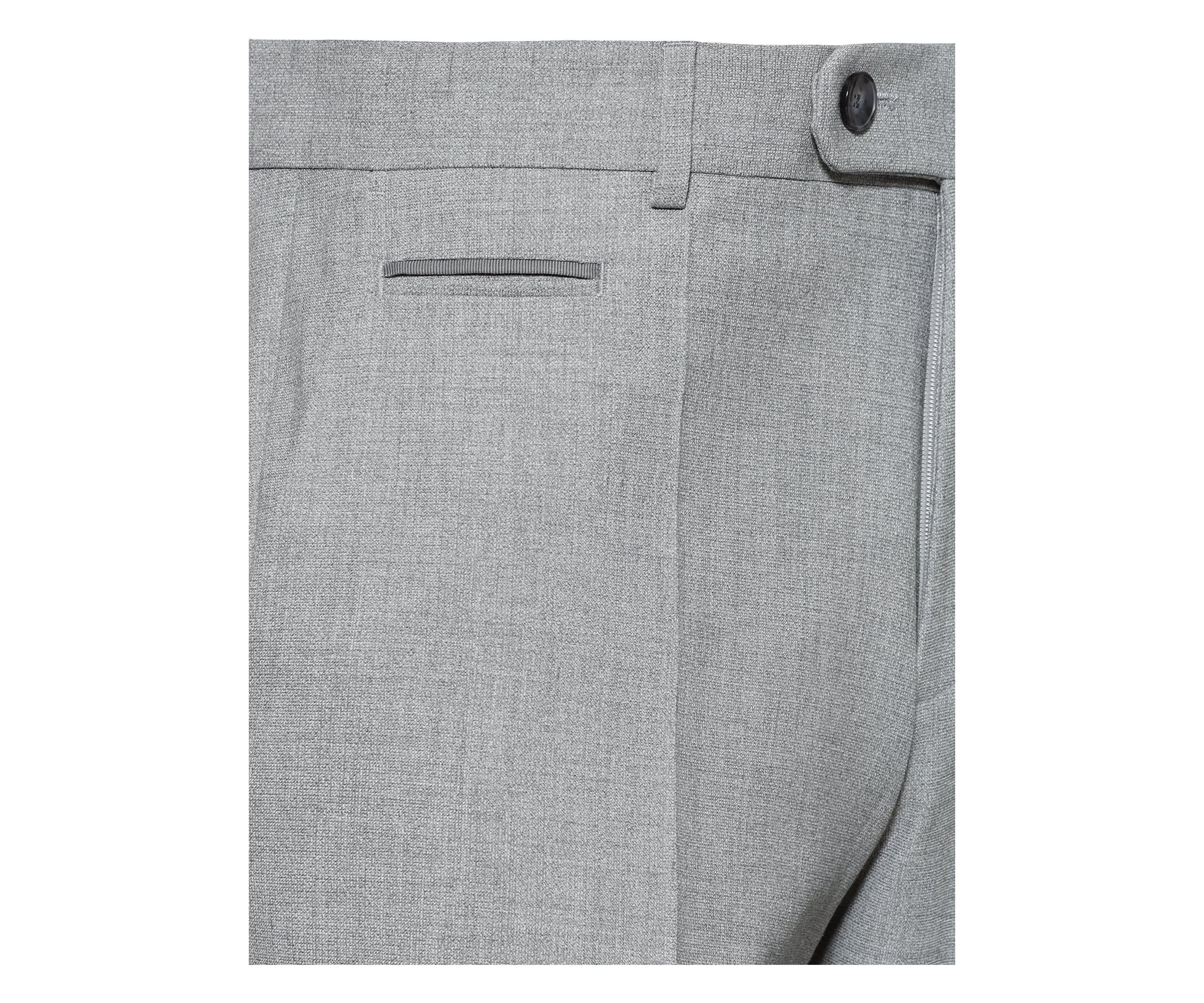 Mens Genius Slim Fit Flat Front Pants
