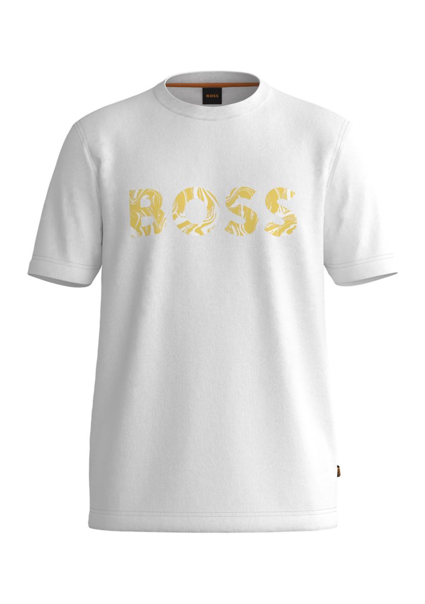 Mens Logo Boss Graphic T-Shirt