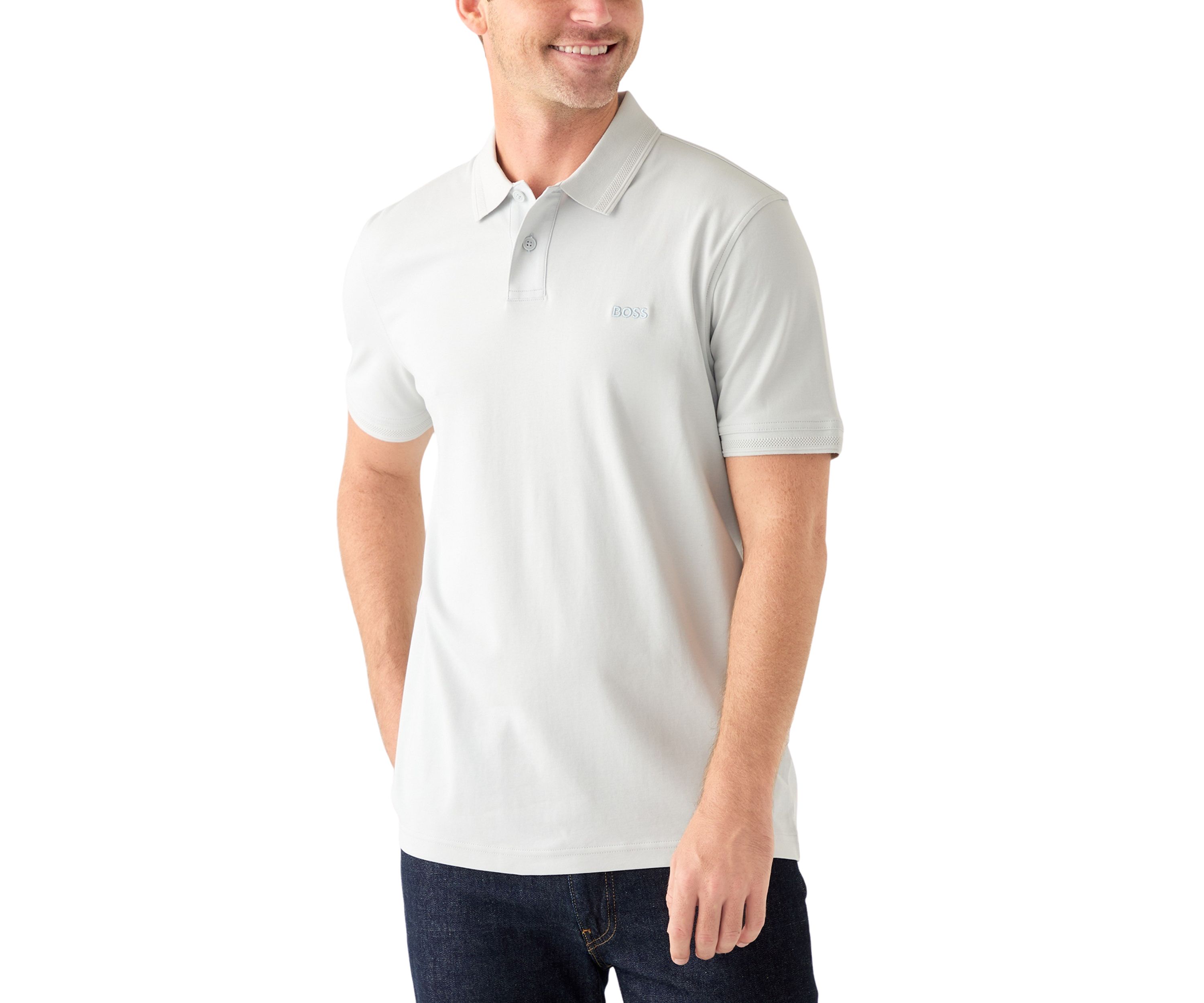 Mens Short Sleeve Interlock Polo