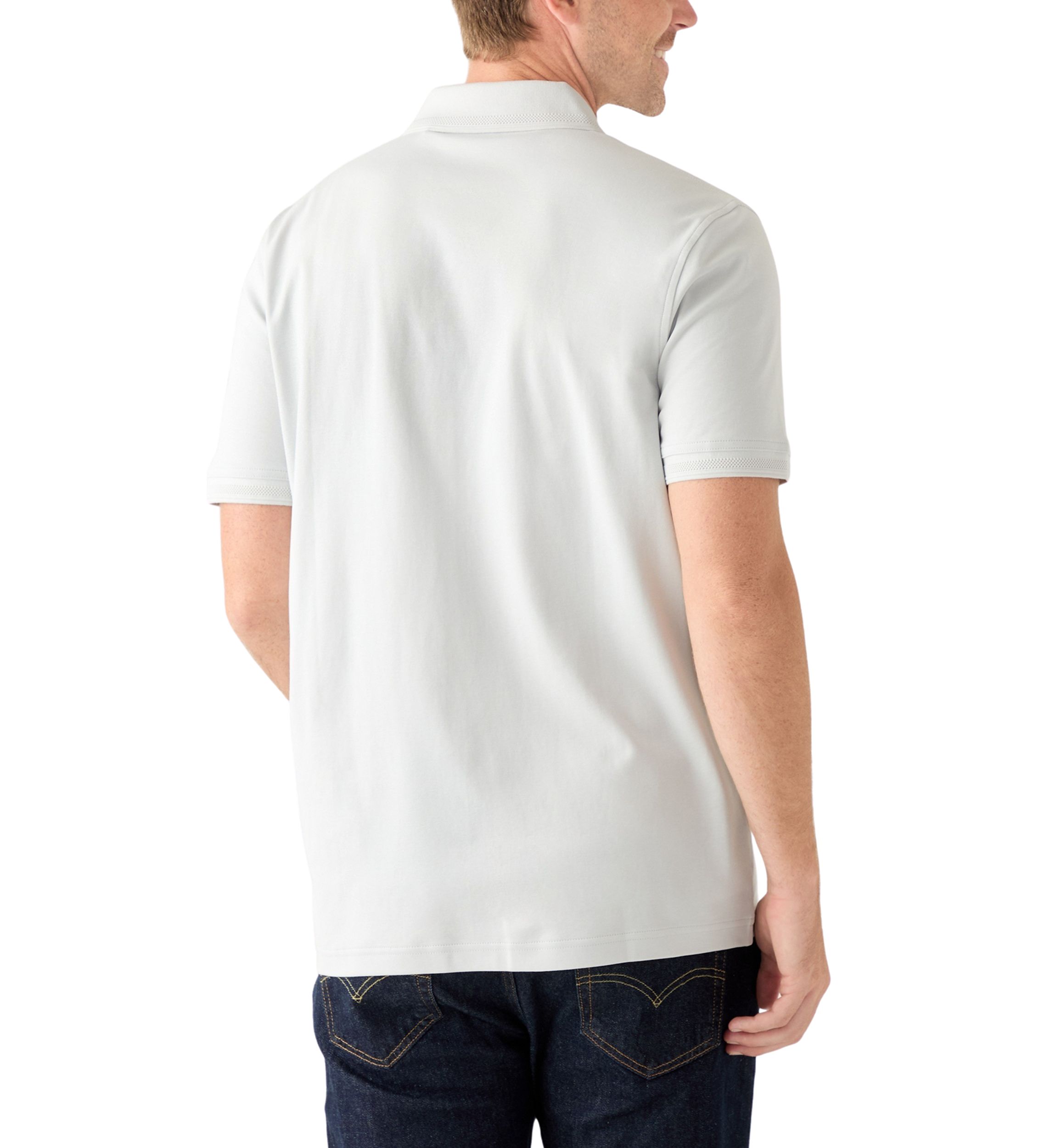 Mens Short Sleeve Interlock Polo