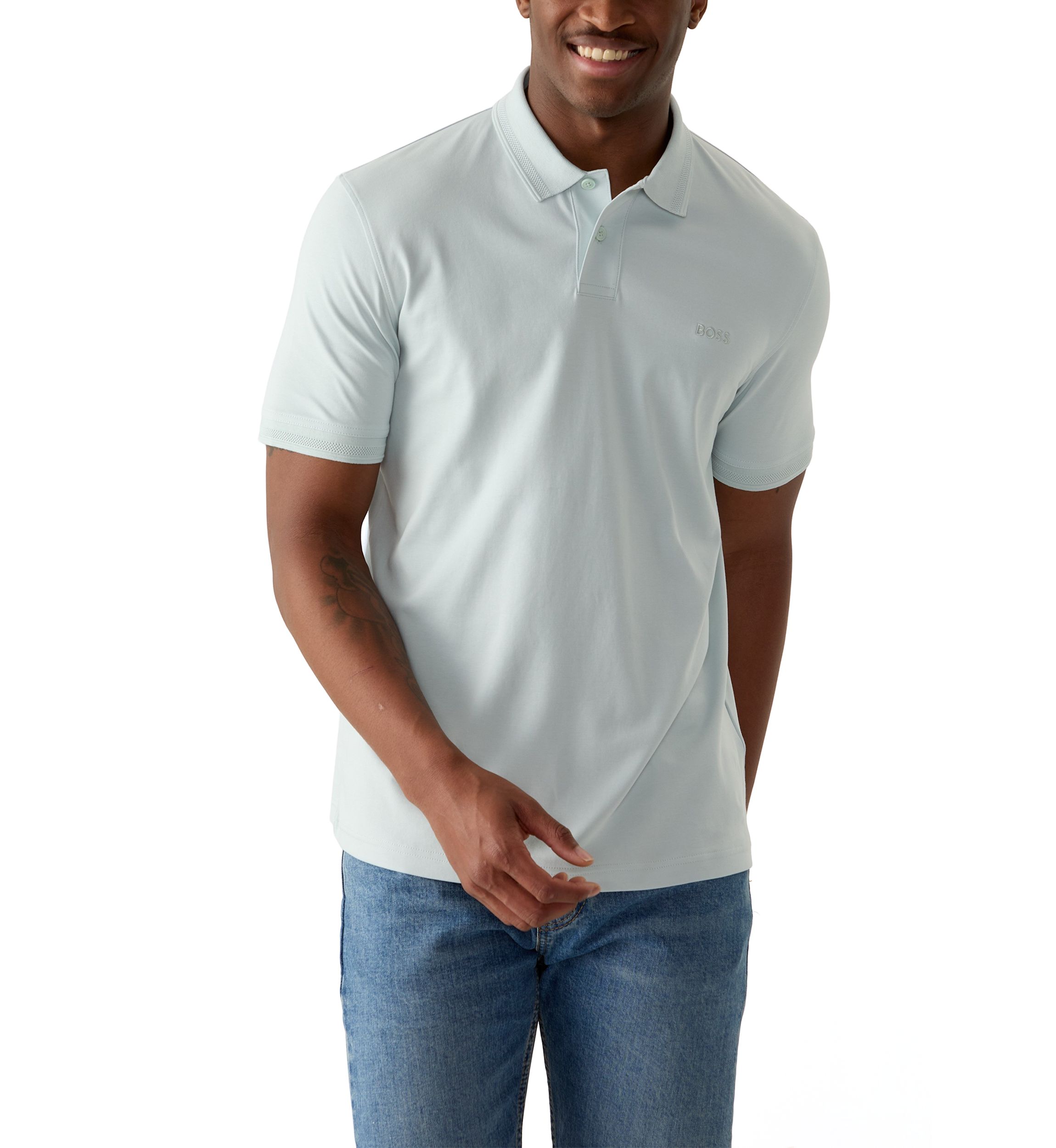 Mens Interlock Polo Shirt