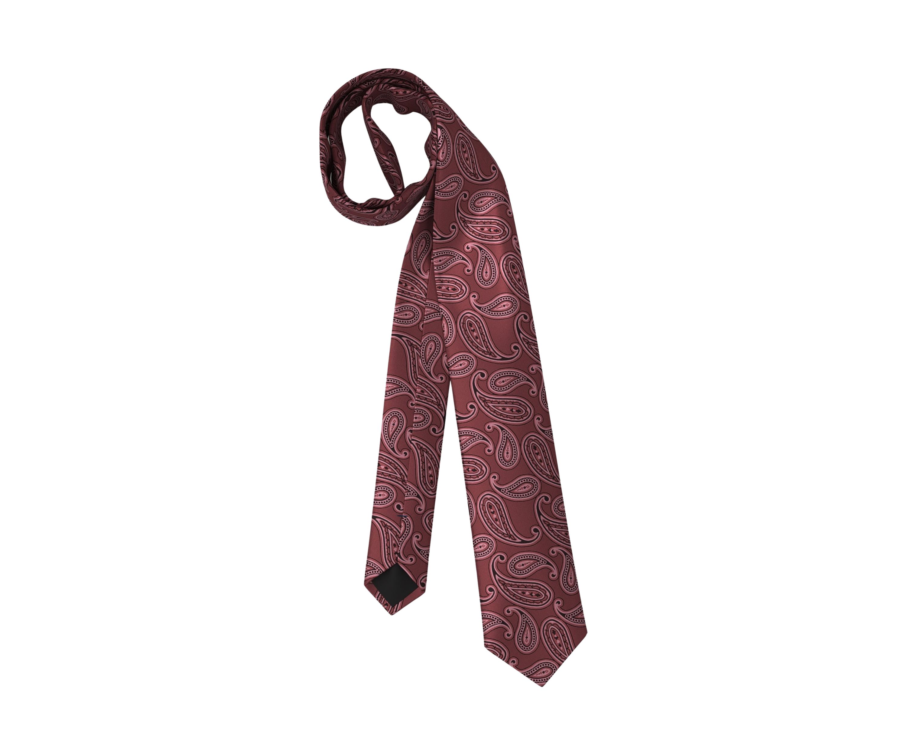 Patterened Silk Tie