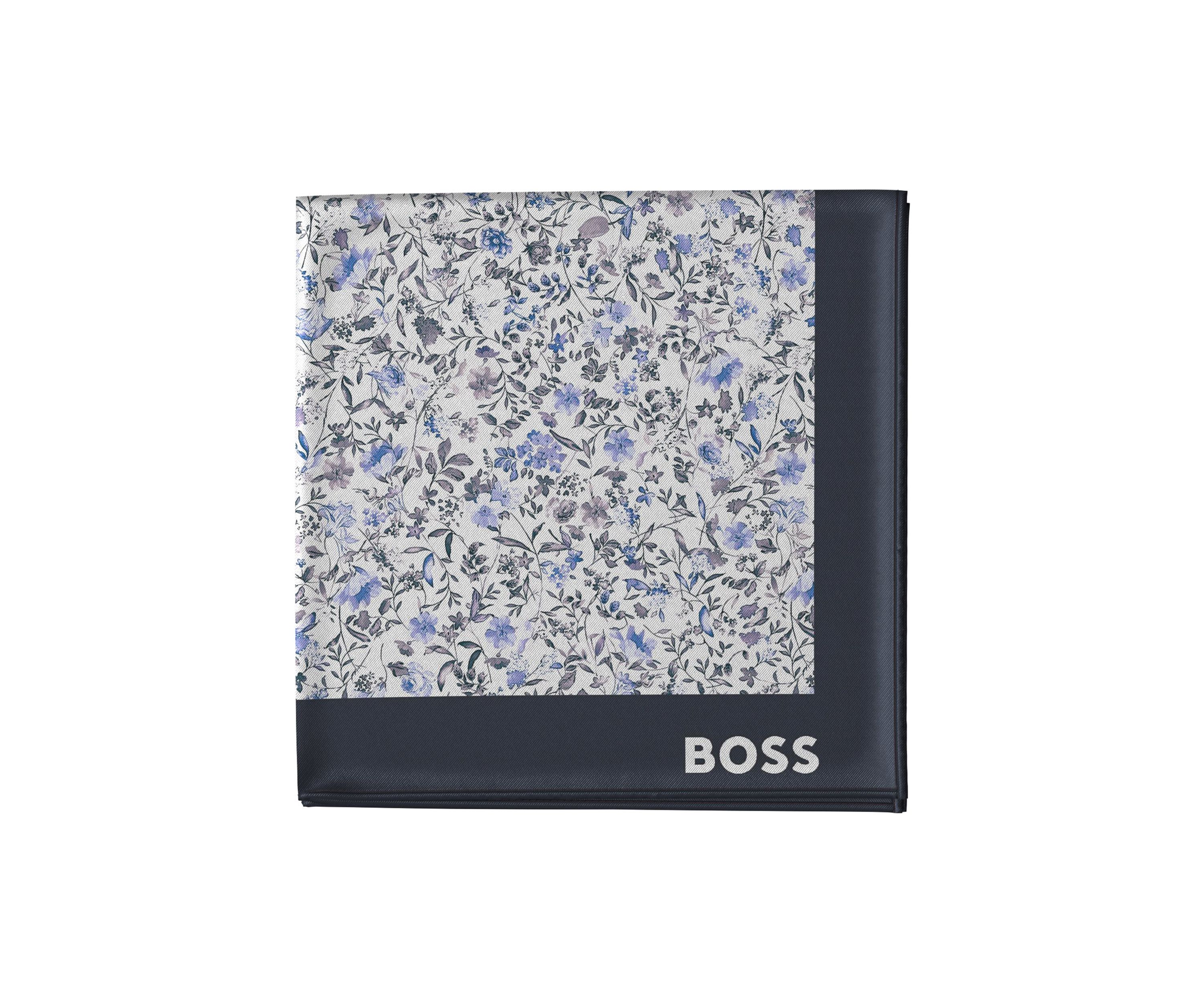 Floral Printed Pocket Square