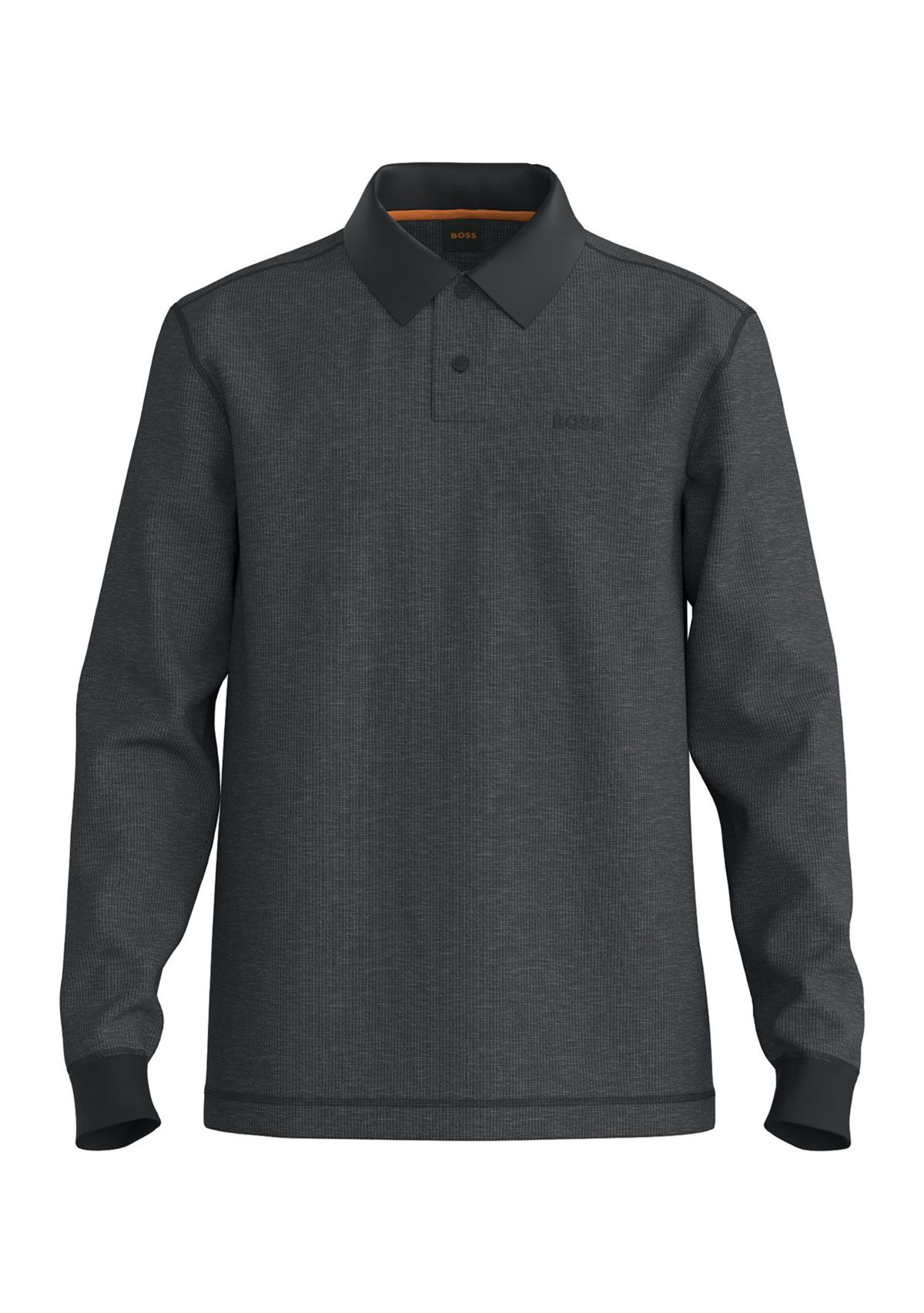 Mens Pete Long Sleeve Polo Shirt