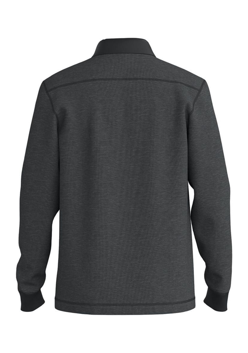 Mens Pete Long Sleeve Polo Shirt