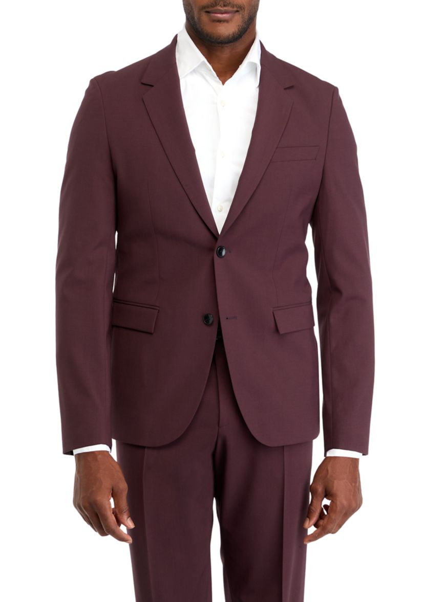 Mens Suit Separate Wool Coat 