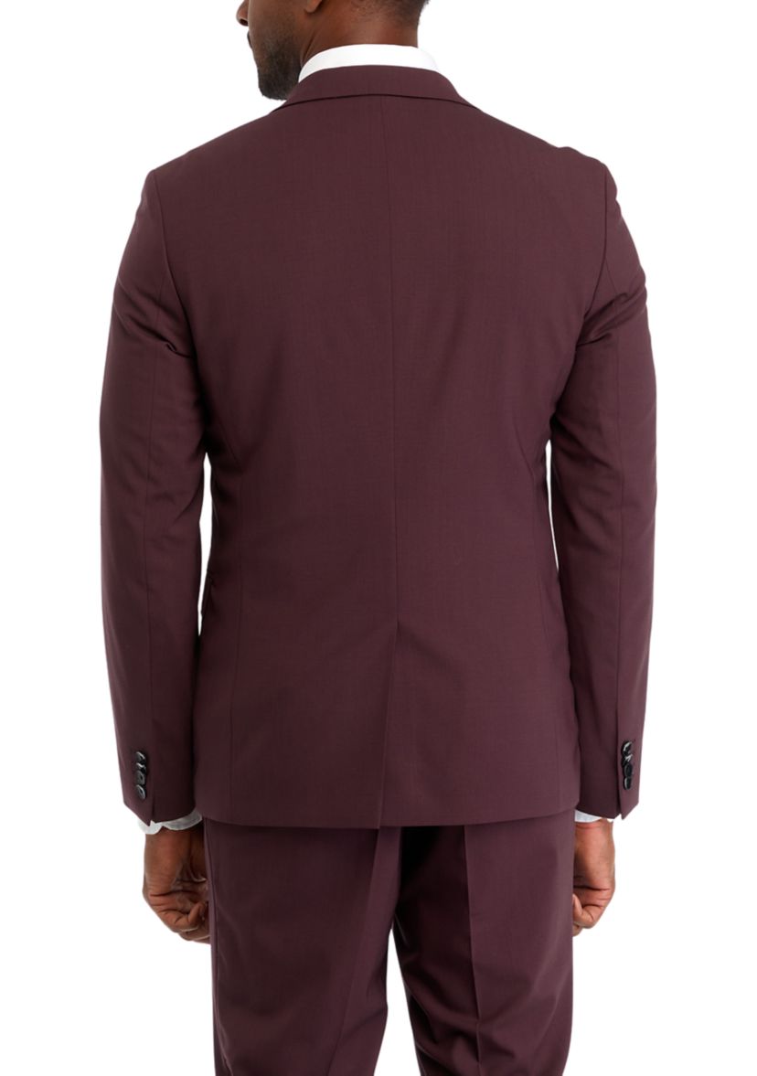 Mens Suit Separate Wool Coat 