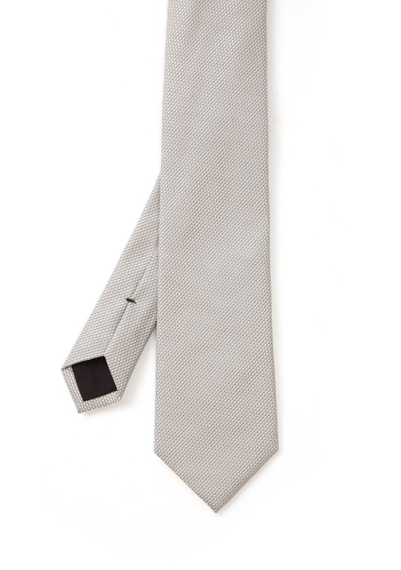 Printed Silk Blend Tie