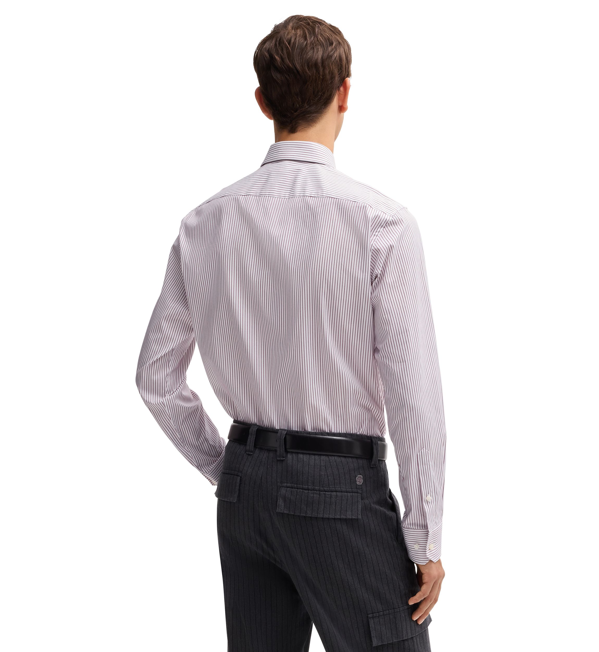 Mens Joe Kent Stripe Dress Shirt