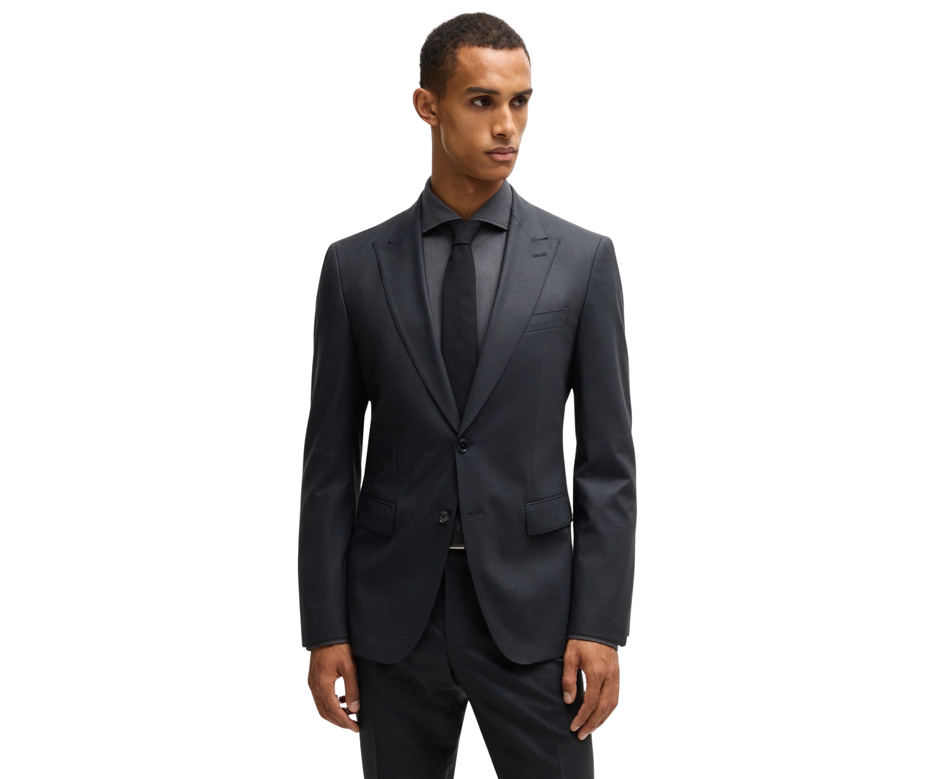 Mens 2 Piece Slim Fit Suit