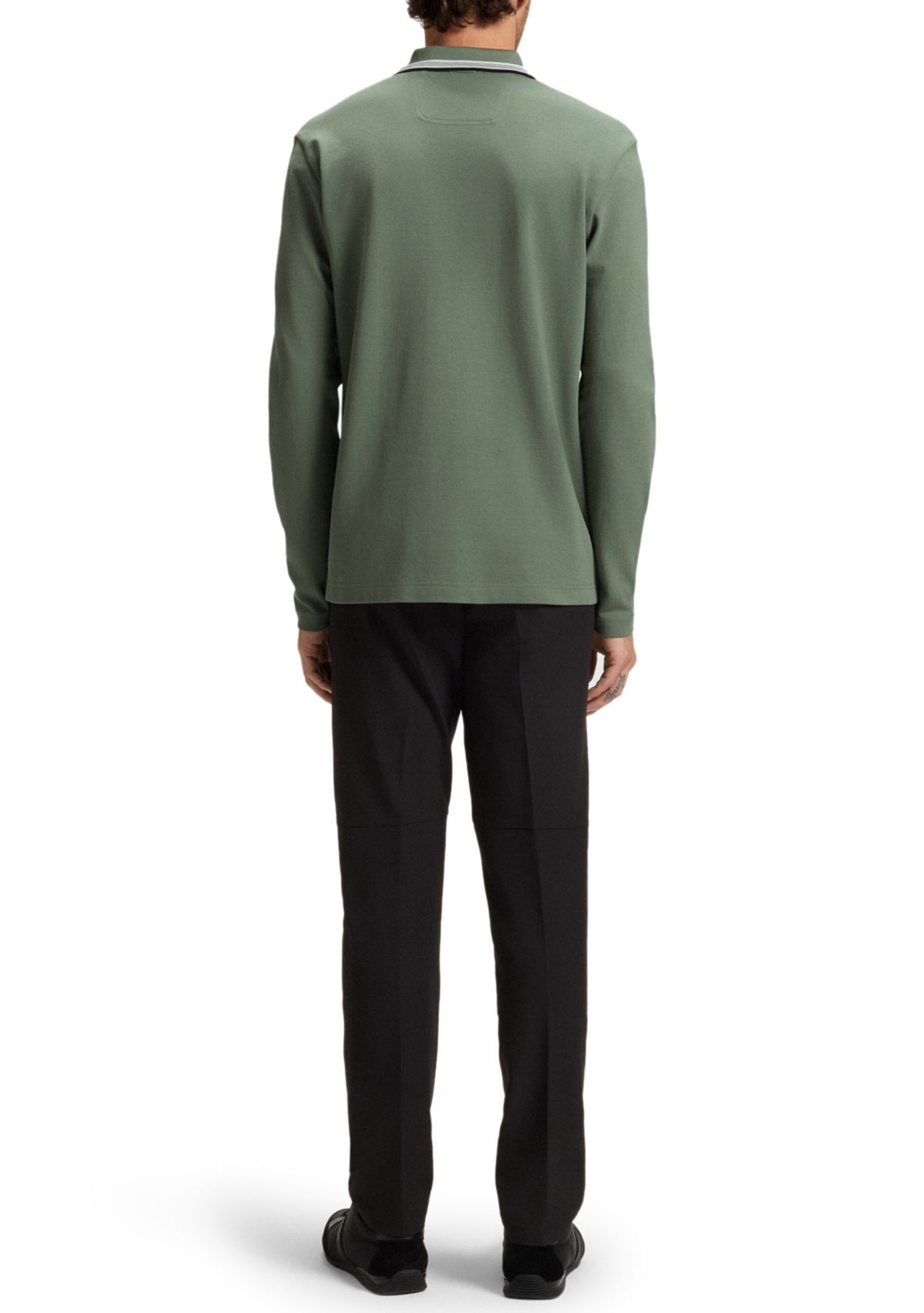 Plisy Long Sleeve Polo Shirt