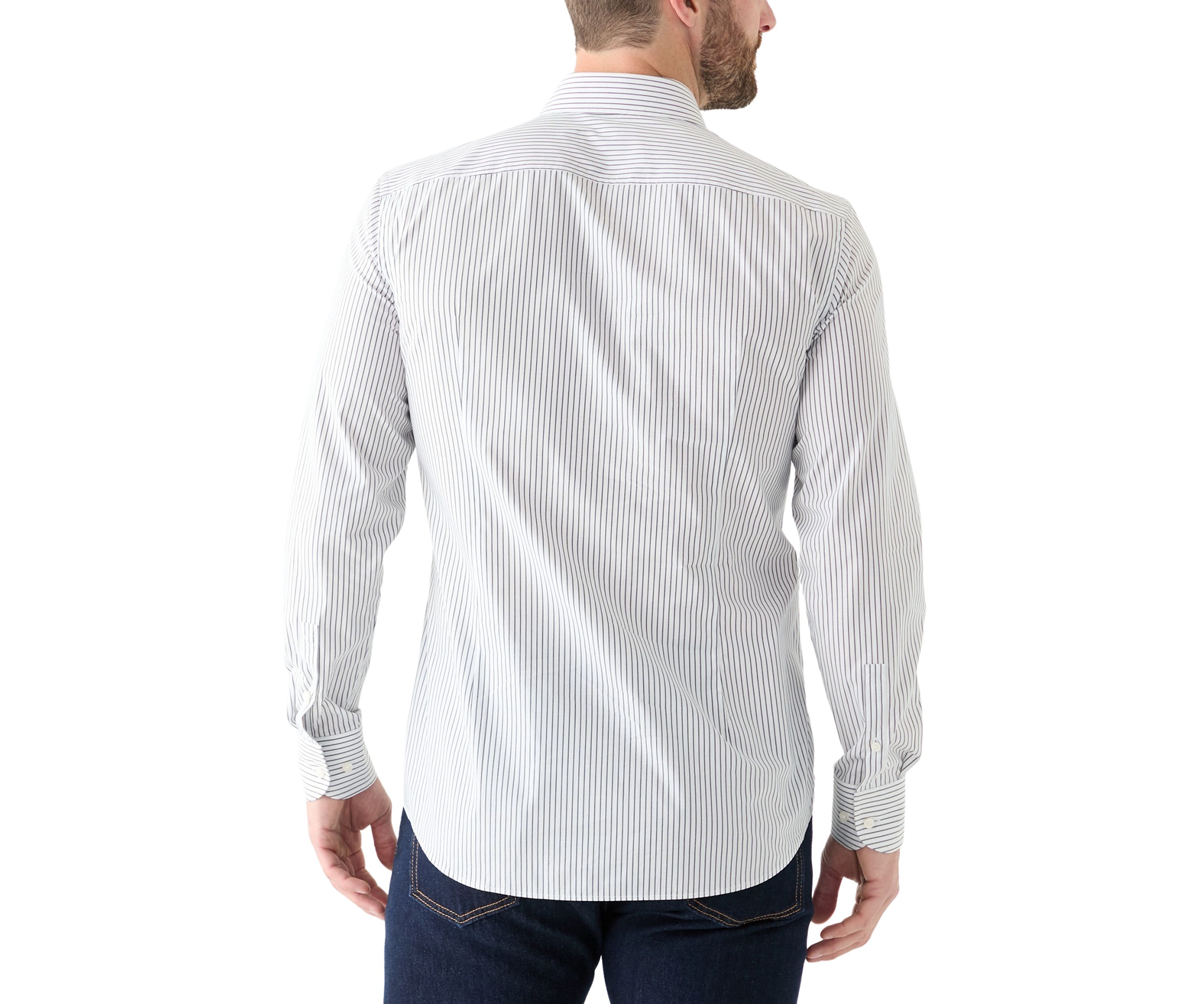 Mens Hank Spread Collar Long Sleeve Shirt