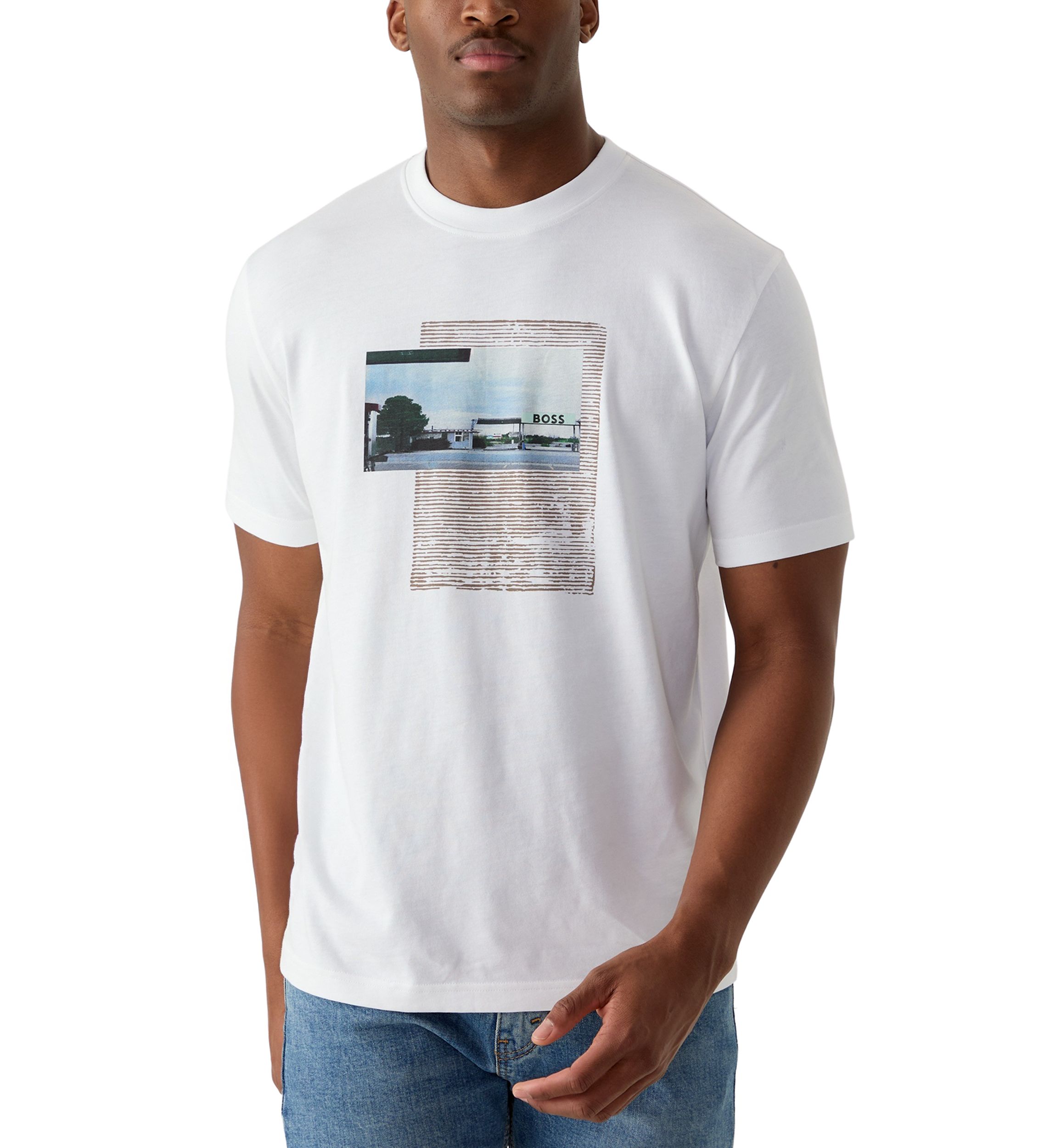 Mens Short Sleeve Graphic T-Shirt
