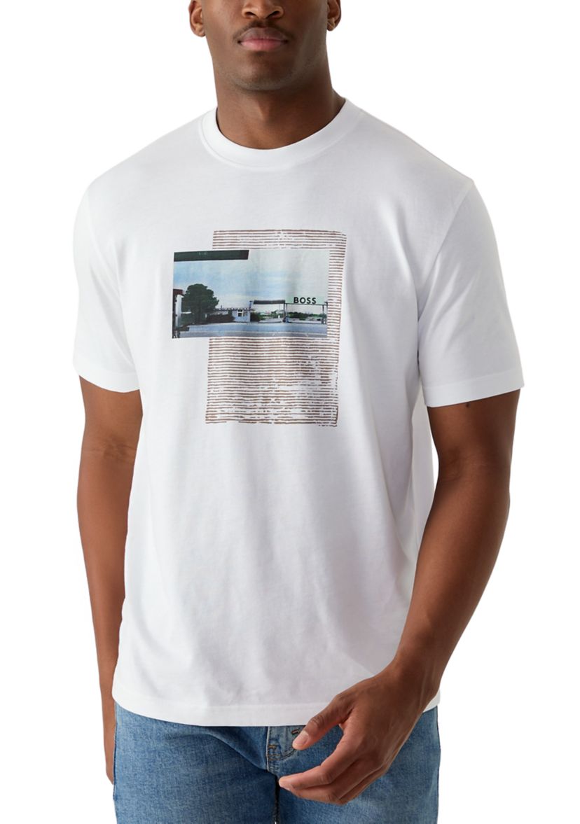 Mens Short Sleeve Graphic T-Shirt