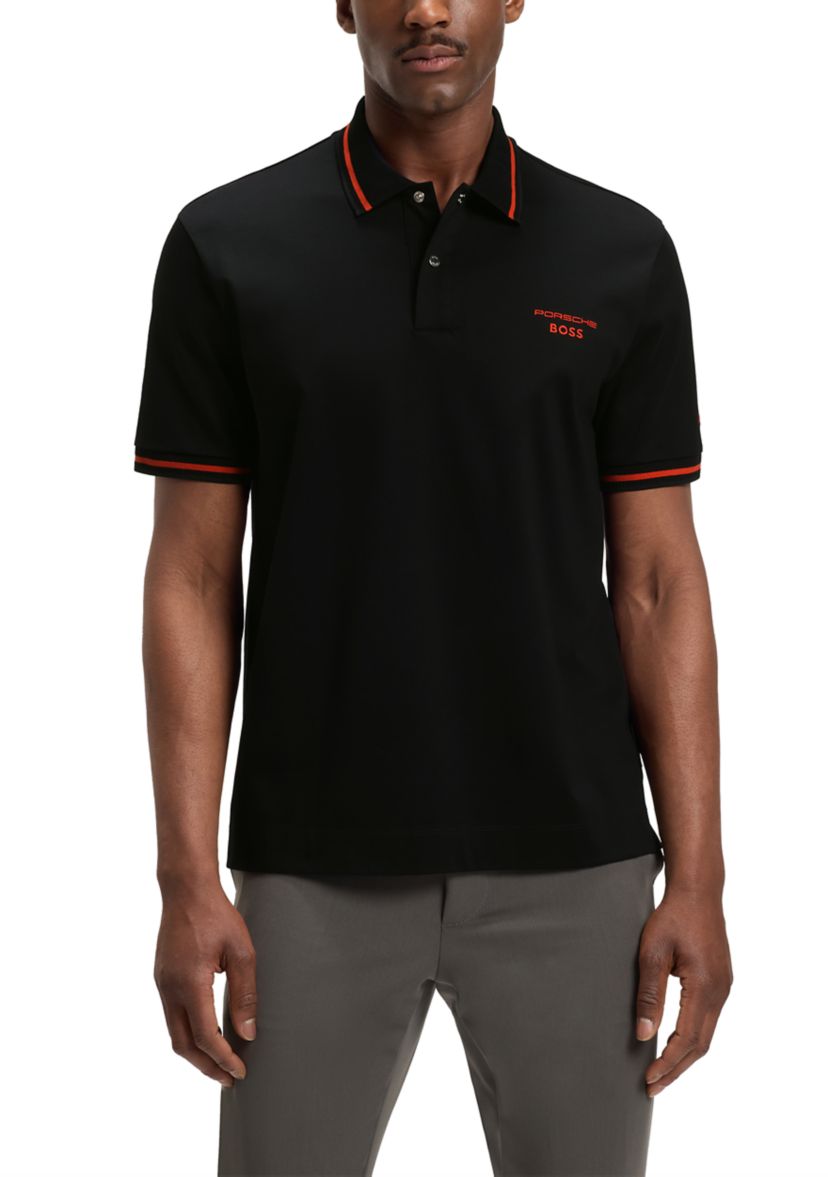 Mens Porsche Short Sleeve Polo Shirt