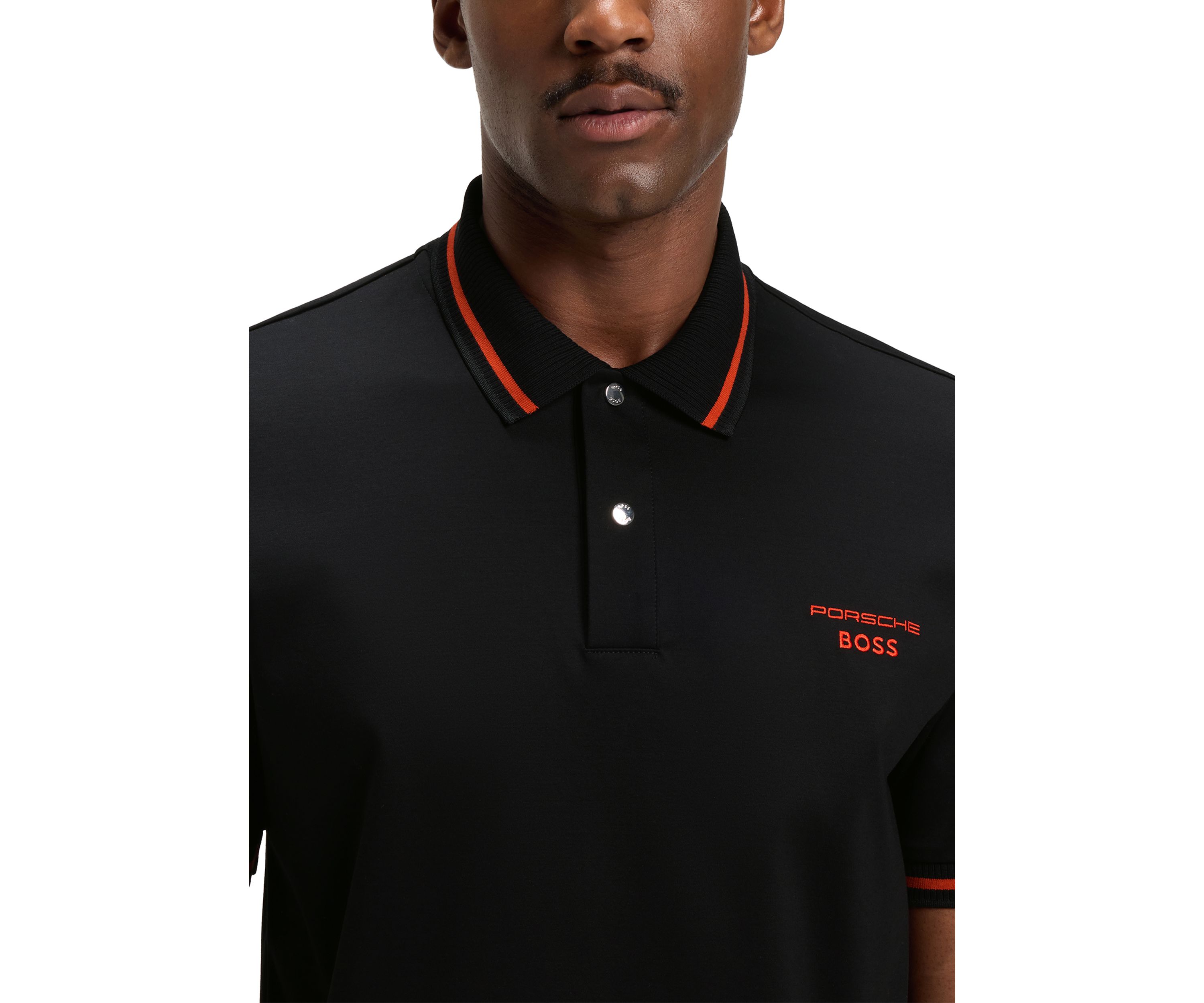 Mens Porsche Short Sleeve Polo Shirt