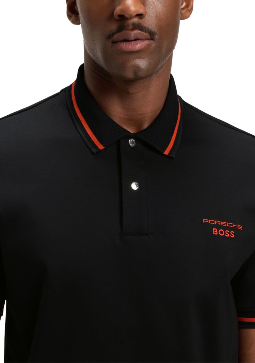 Mens Porsche Short Sleeve Polo Shirt