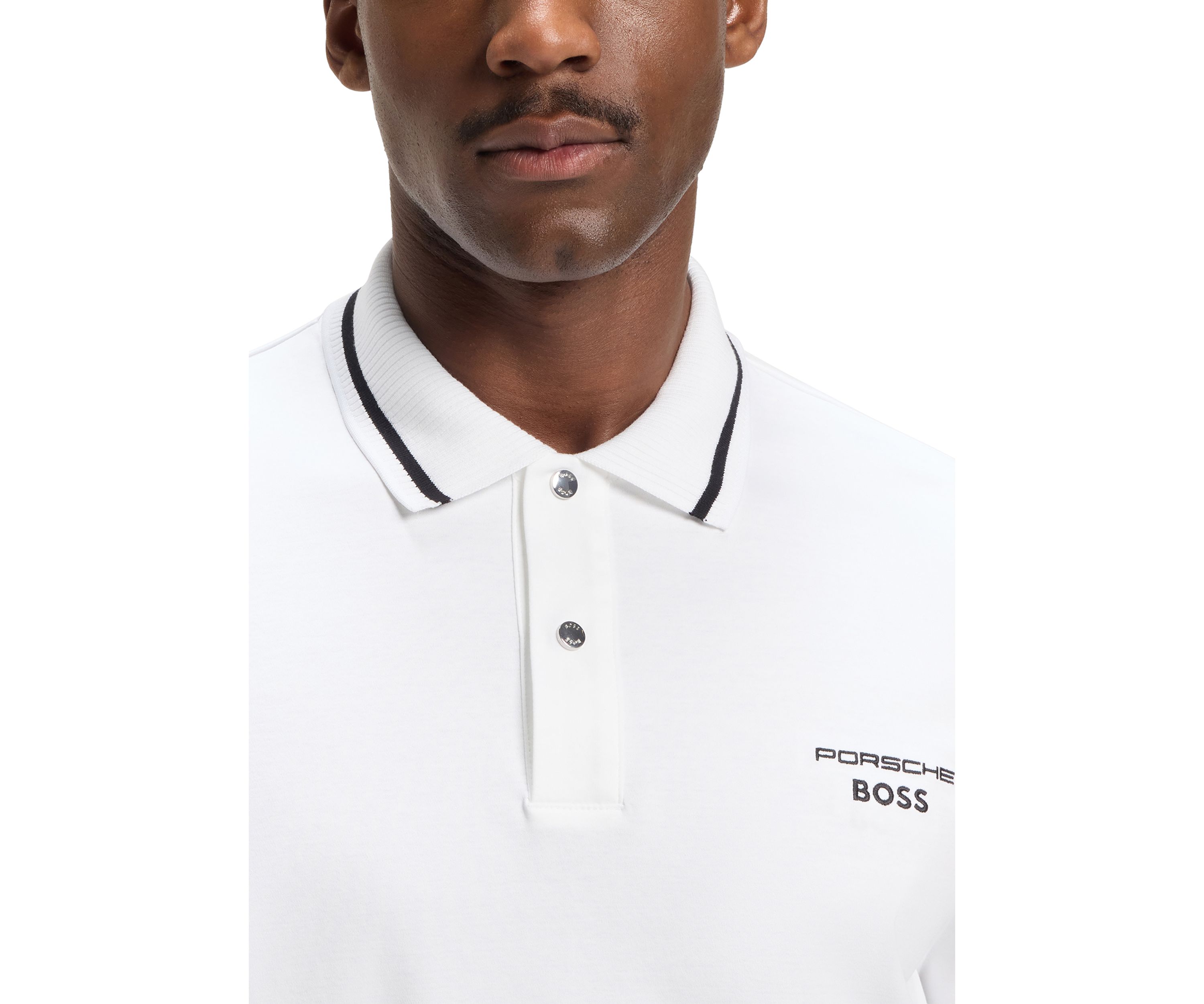 Mens Porsche Short Sleeve Polo Shirt