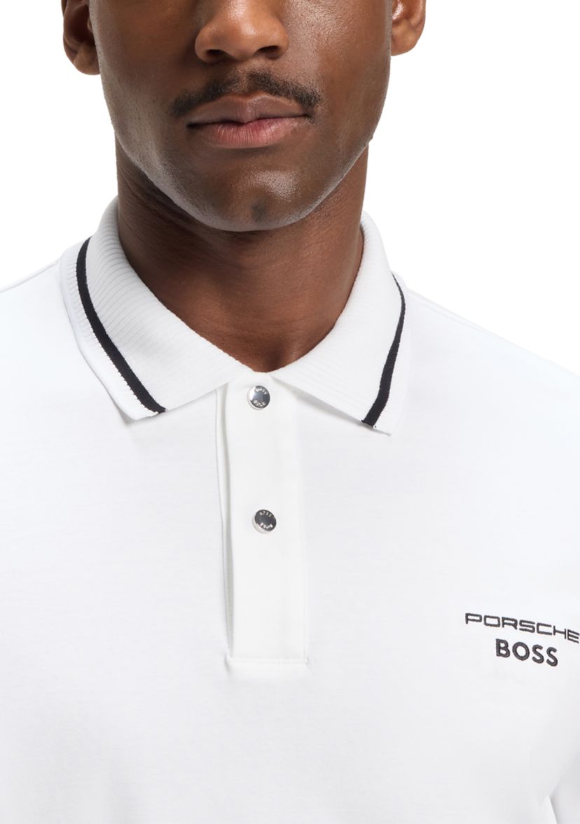 Mens Porsche Short Sleeve Polo Shirt