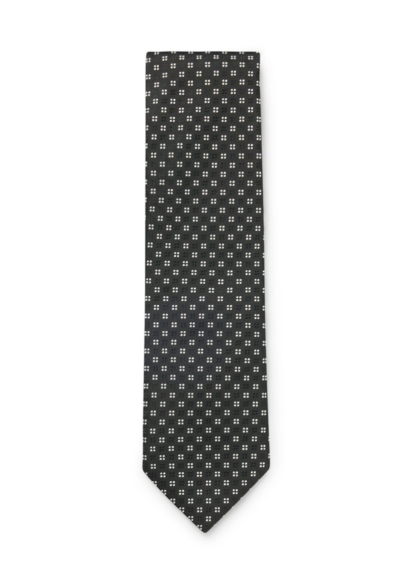 Geo Dot Printed Tie