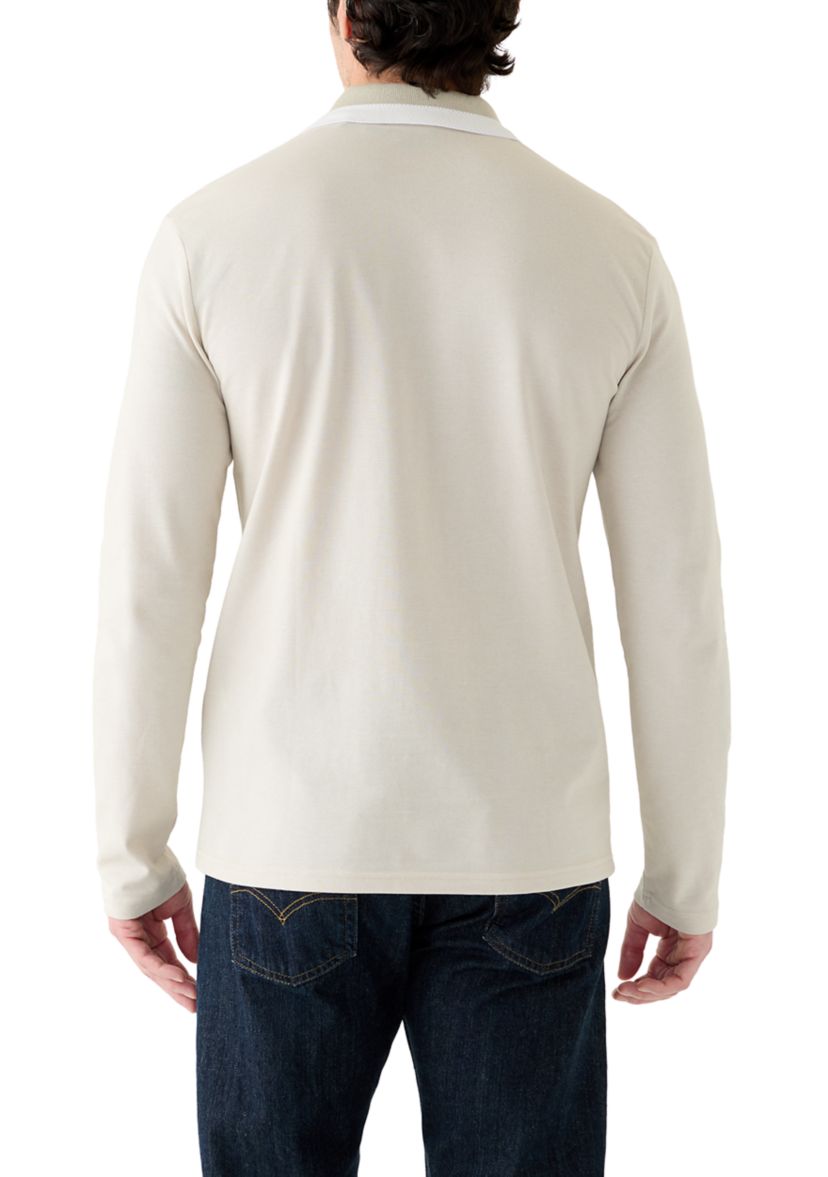 Mens Long Sleeve Oxford Shirt