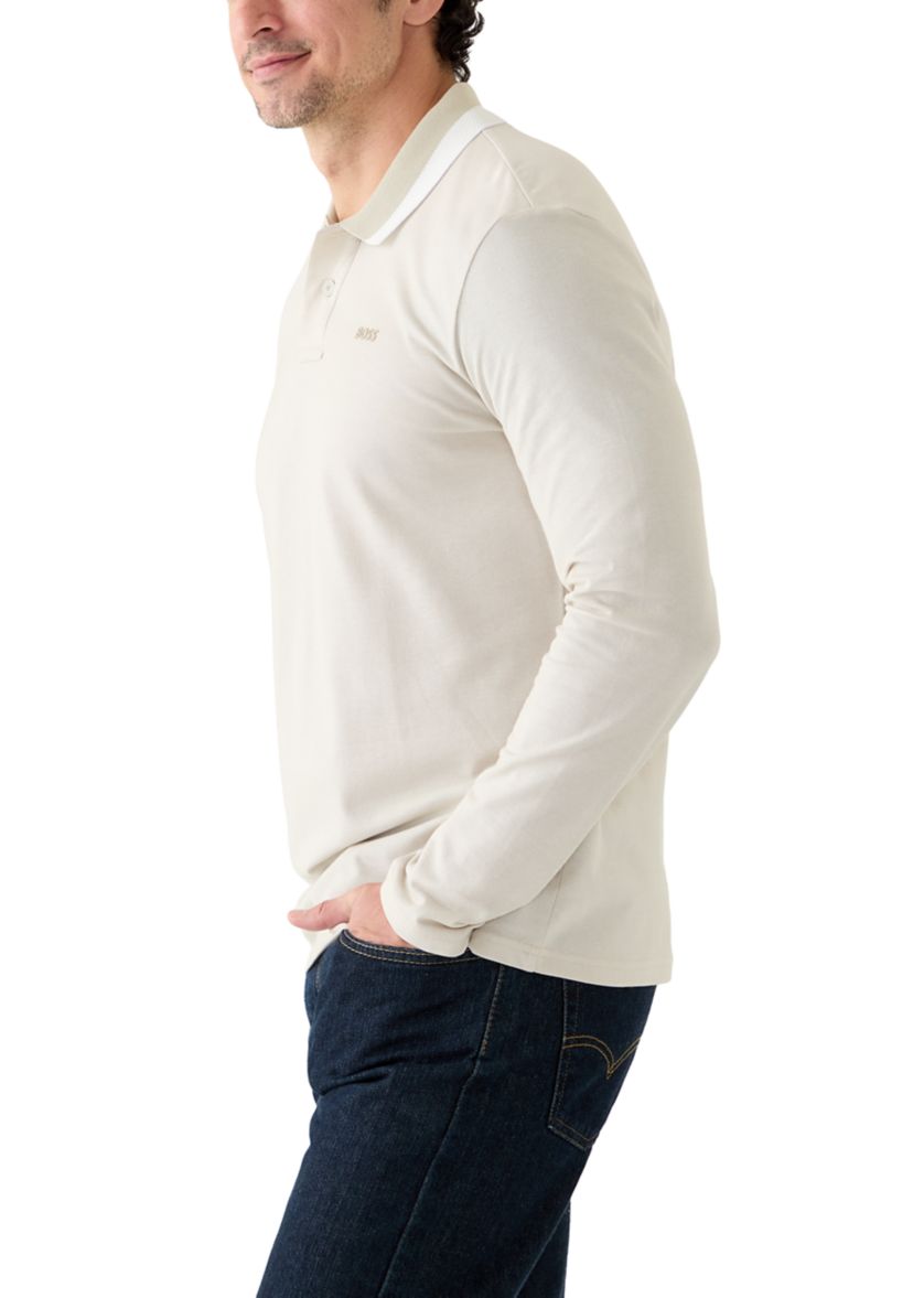 Mens Long Sleeve Oxford Shirt
