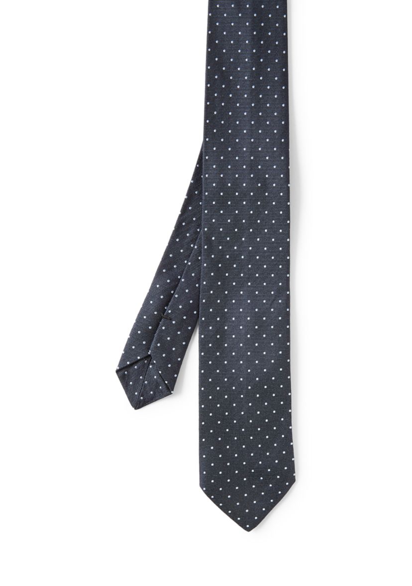 Polka Dot Silk Tie