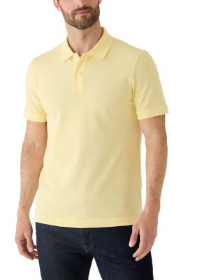 HUGO BOSS Men's Pallas Logo-Detail Polo Shirt in Cotton Piqué, Large