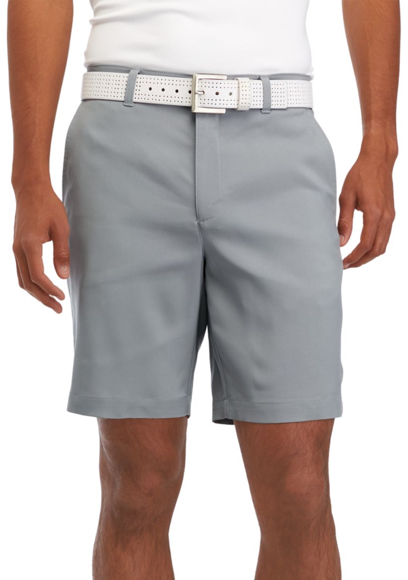 Flat Front Oxford Golf Shorts